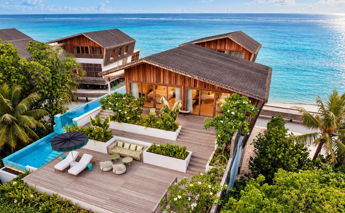 Luxury Beachfront Villas Maldives – Location Guide