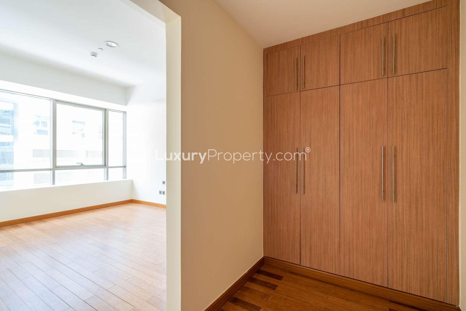 Spacious kitchen and living area in 1-bedroom apartment, Al Murad Tower, Al Barsha