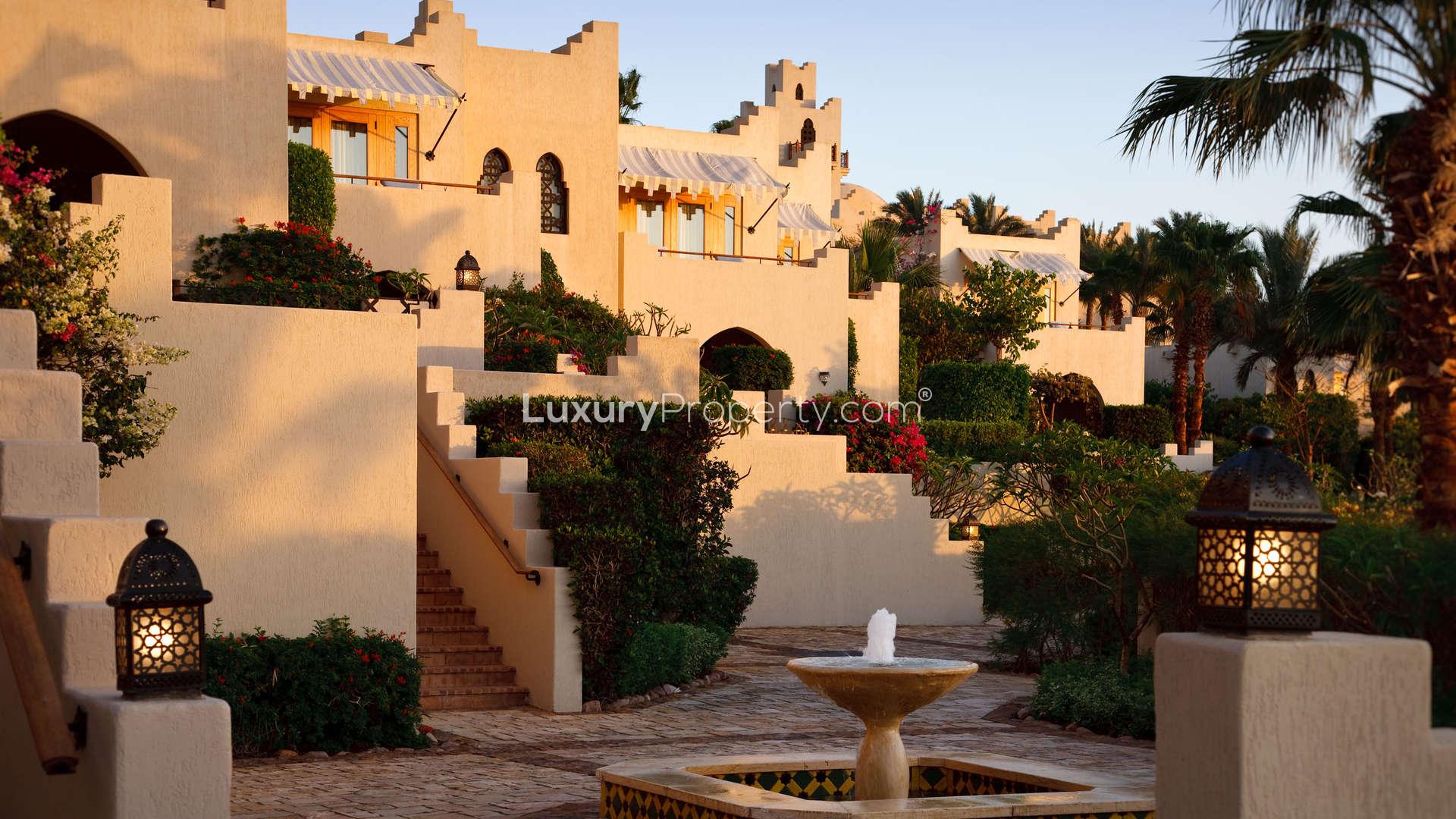 Luxurious Four Seasons Private Residences apartment with lush gardens in Sharm el Sheikh