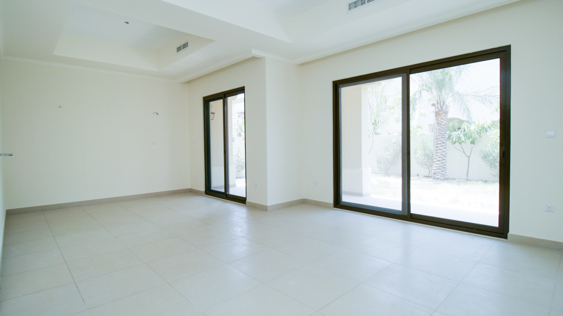 Luxurious kitchen with wooden cabinets in 5-bedroom villa, Arabian Ranches 2, Lila community