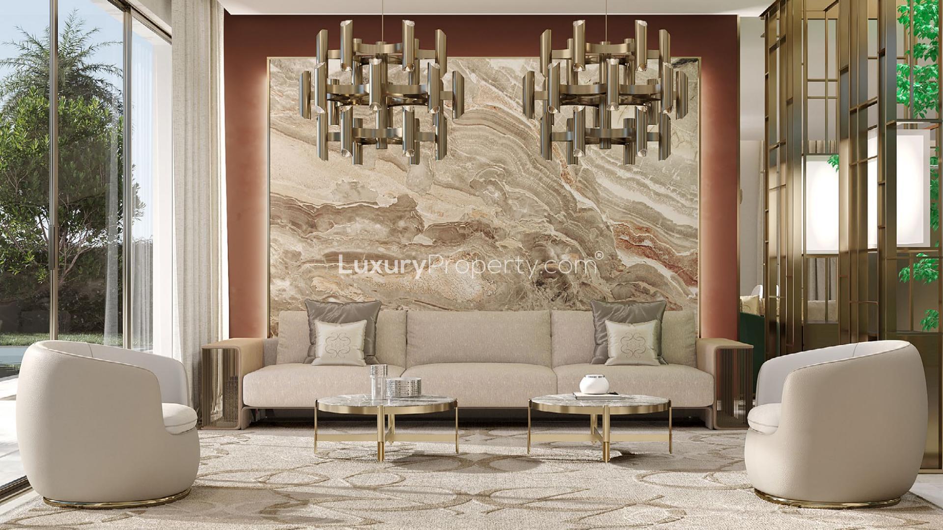 Luxurious 5-bedroom villa with pool and garden in Palm Hills, Dubai Hills Estate