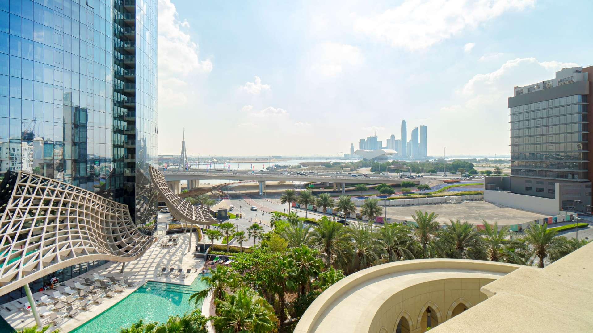 Luxurious Versace-designed living area with elegant furniture in Palazzo Versace apartment, Culture Village