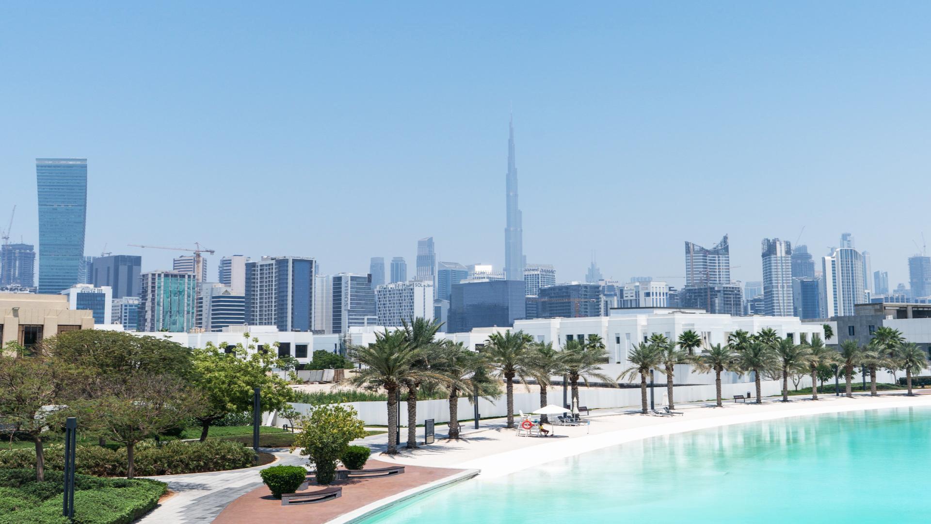 Rare double plot for sale with lagoon view in District One, Mohammed Bin Rashid City