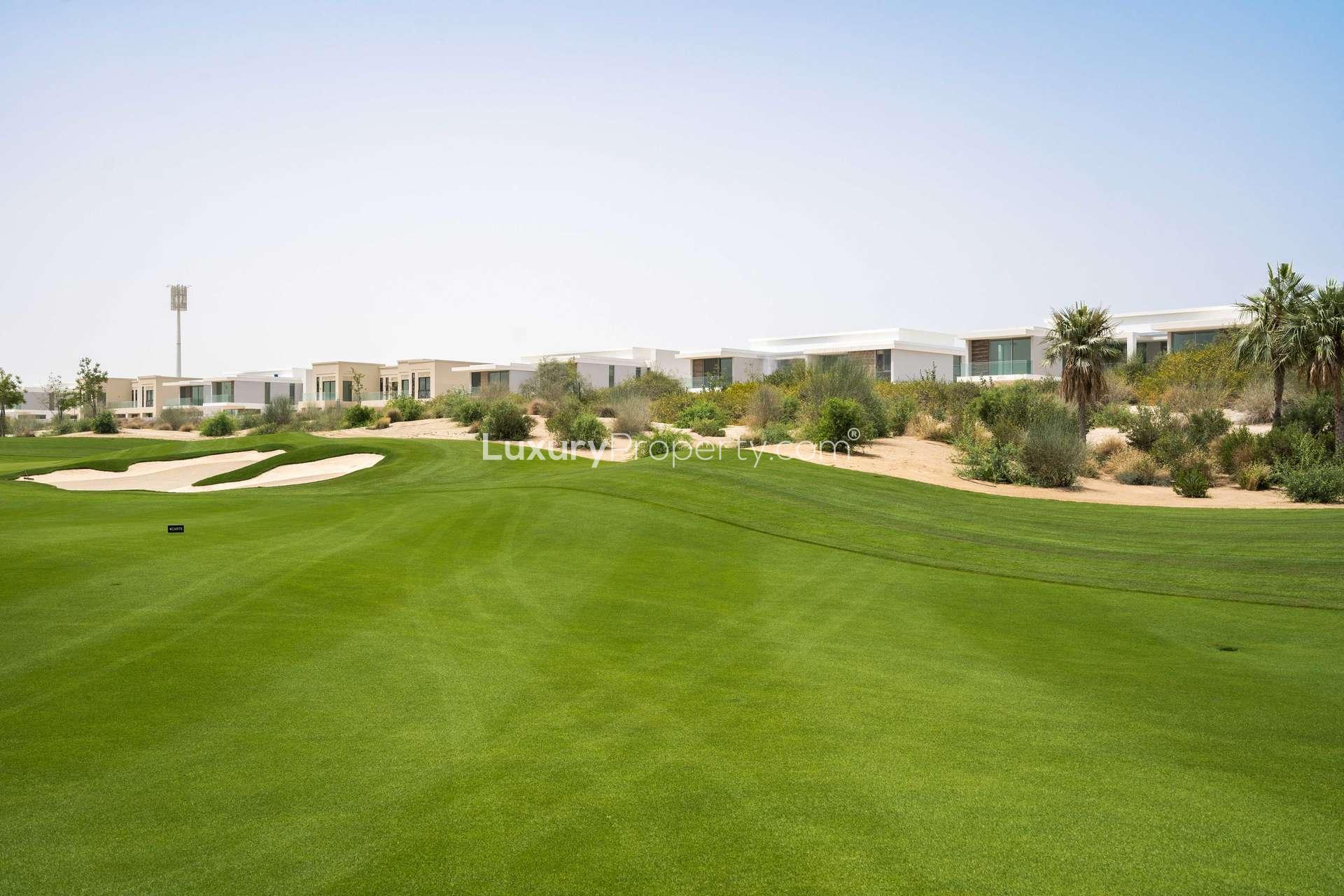 "Prime residential plot, lush greenery, Dubai Hills Estate community, scenic view, development opportunity.",Super Prime Corner Residential Plot in Dubai Hills Estate, lush green surroundings, for sale