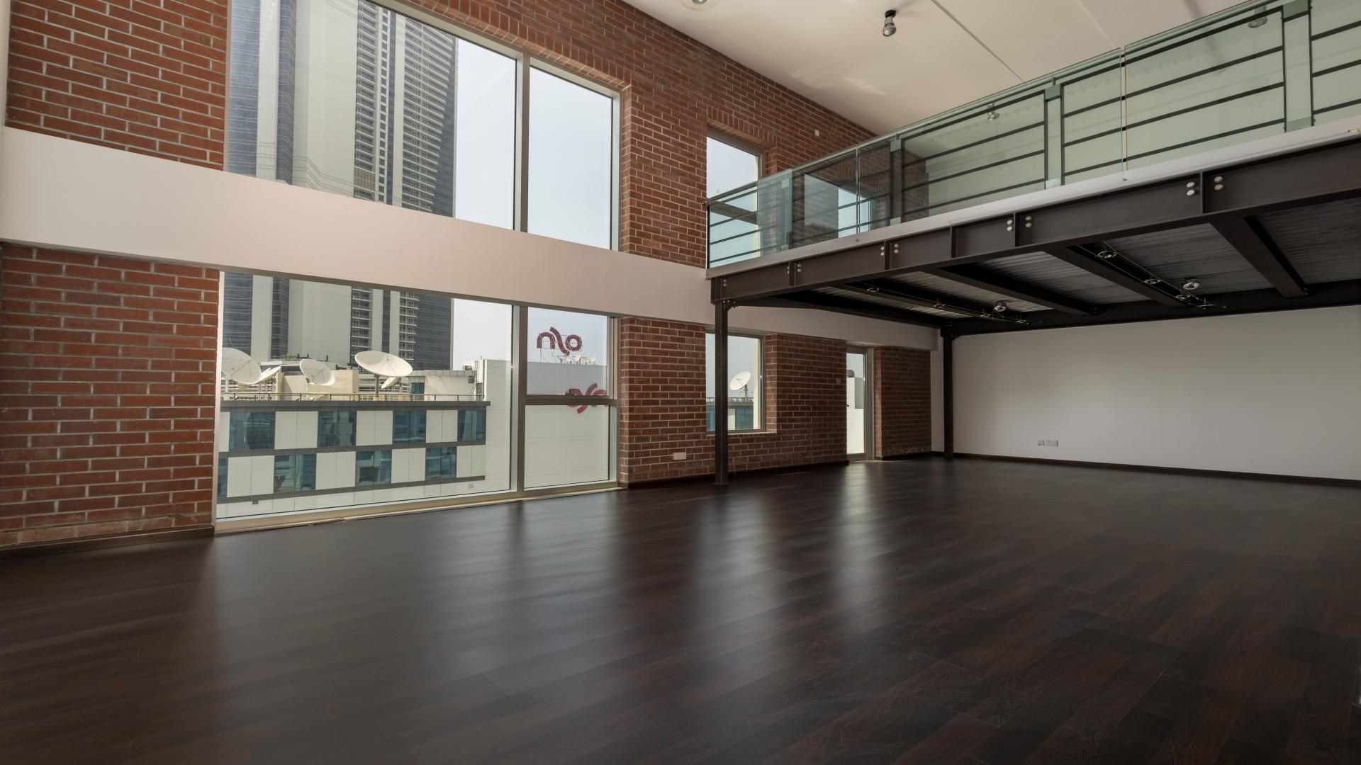 Fitted vacant duplex office space in The LOFT Offices, Dubai Media City for rent