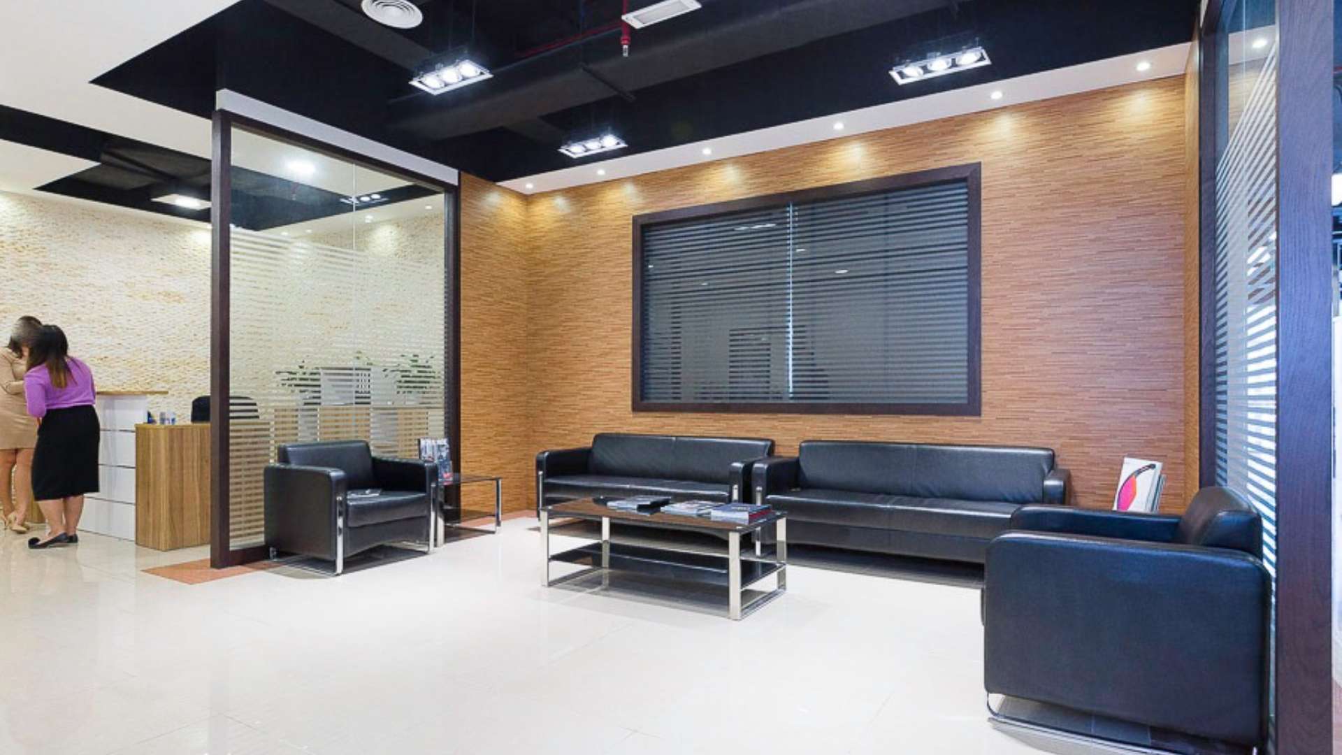 Fully furnished office space for sale in Bay Square, Business Bay, modern design