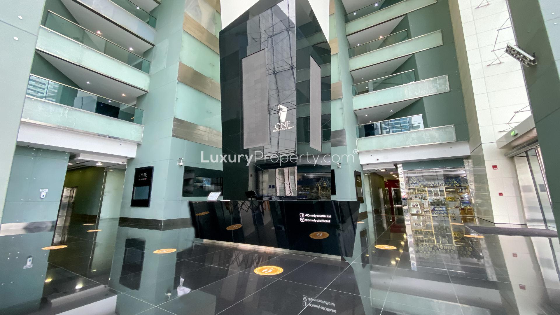 Fitted office in One Business Bay, premium tower, Business Bay, for sale