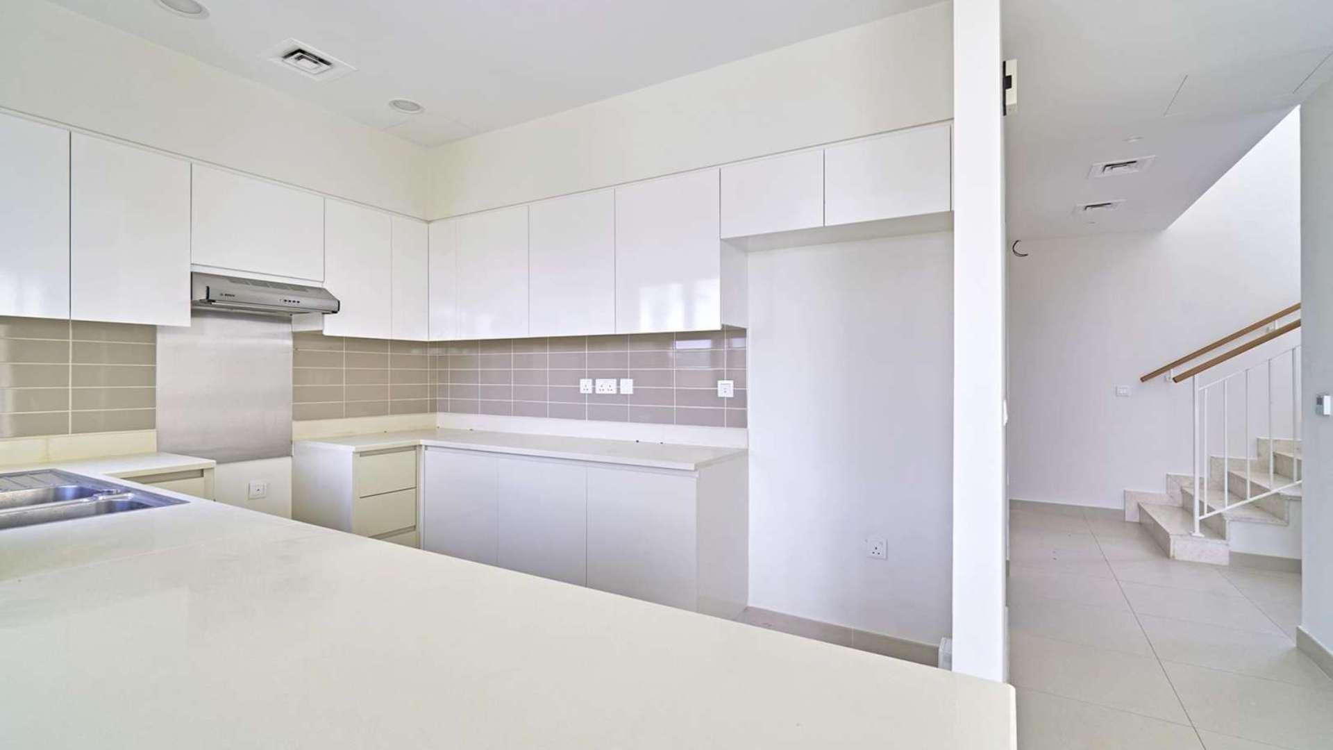 Modern interior of 4-bedroom townhouse in Maple, Dubai Hills Estate, available for rent