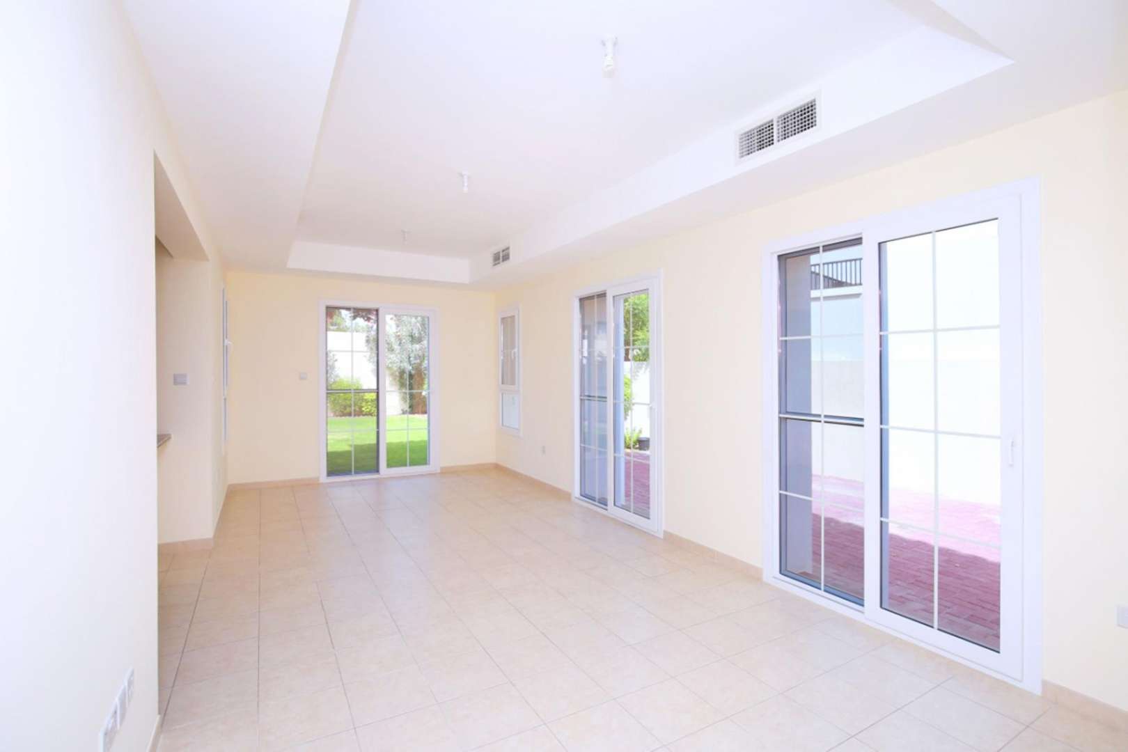 Beautiful 2-bedroom villa exterior in Alma, Arabian Ranches, available for rent