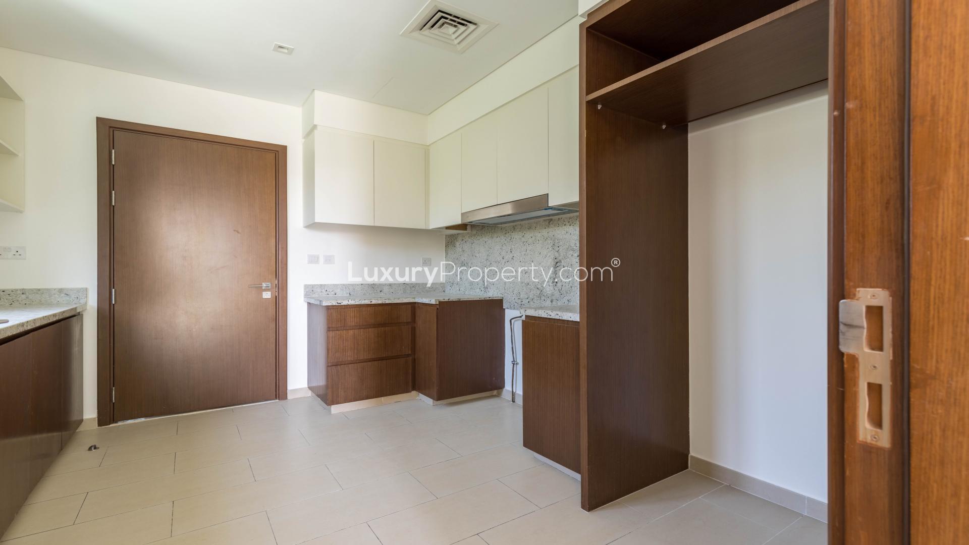 Bright and spacious living area in Azalea villa, Arabian Ranches 2, available for rent