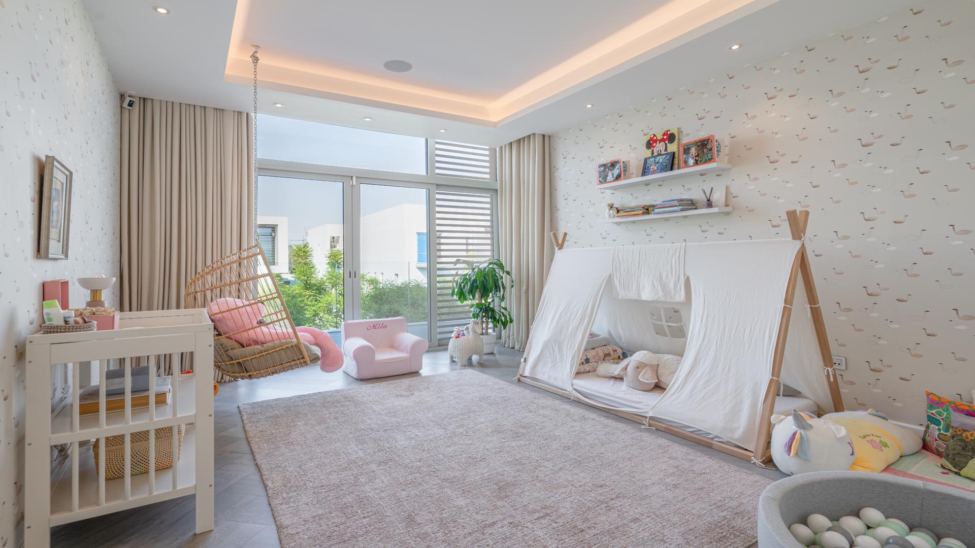 Luxury villa gym with modern equipment in District One, Mohammed Bin Rashid City