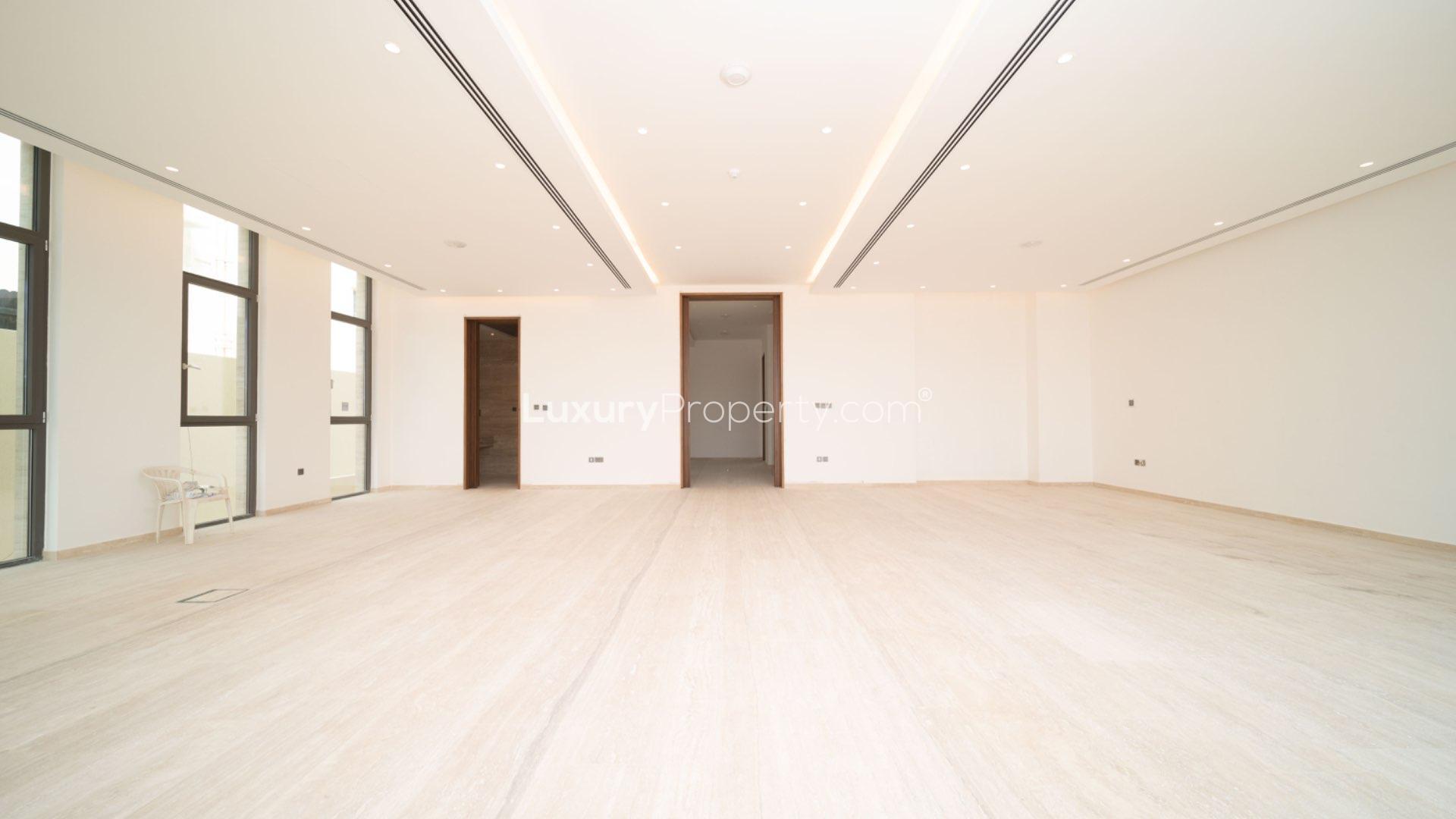 Skyline view from brand new 6-bedroom villa in Jumeirah 2, Dubai