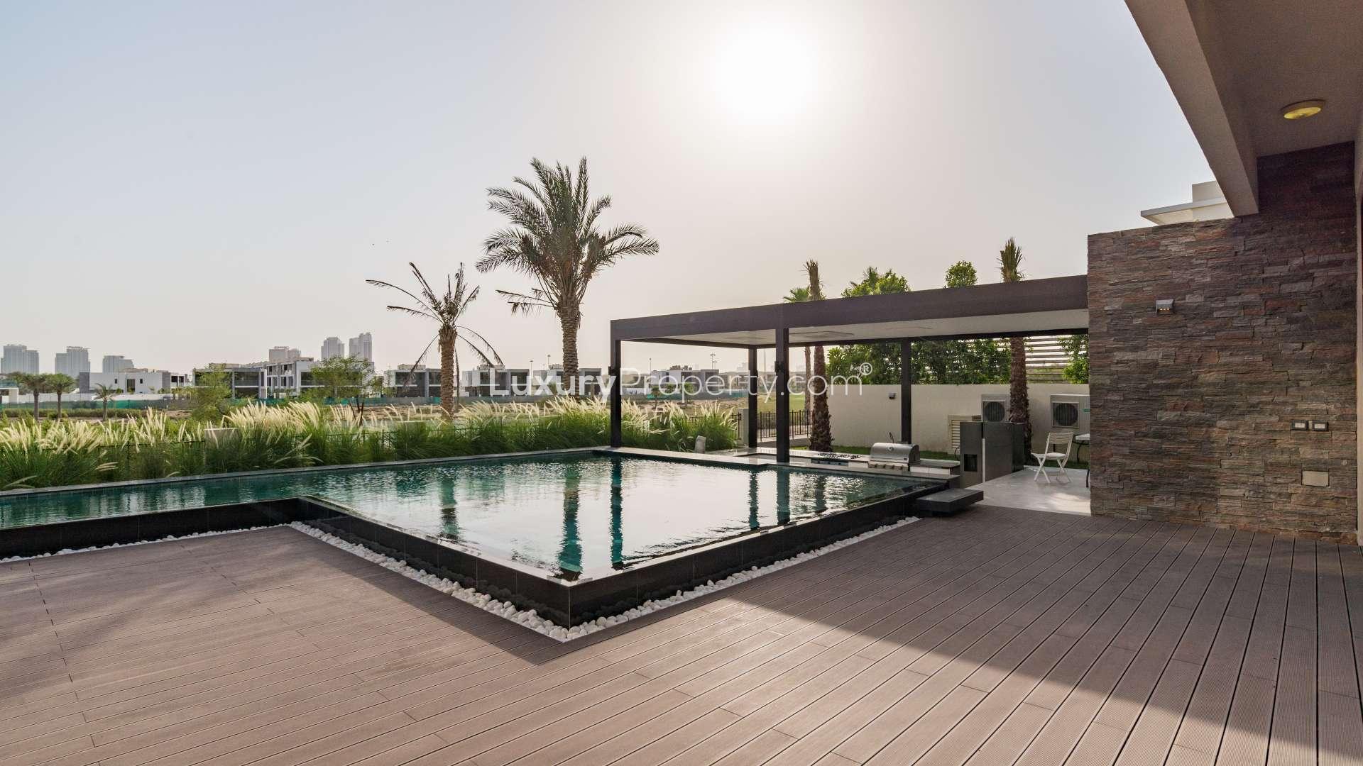 Buy Upgraded Furnished 6 Bed Golf View Villa in Piccadilly Green, Damac Hills