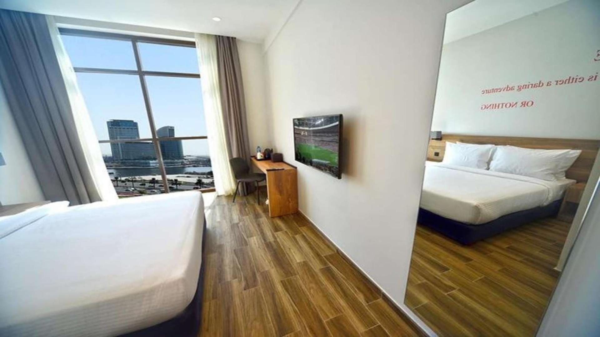 Studio room with city view in three-star hotel near Dubai for sale