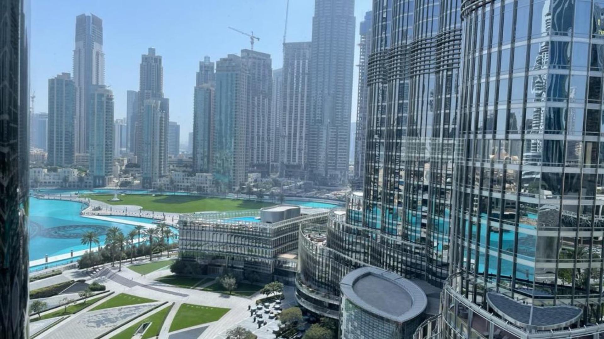 Shell and core building view in Downtown Dubai, Burj Khalifa Area, for sale