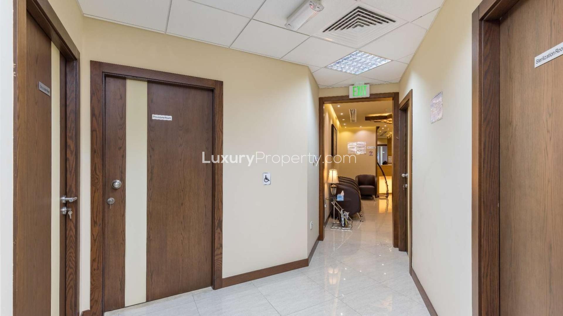 Waiting area in outpatient clinic for sale, Ibn Sina Building, Dubai Healthcare City