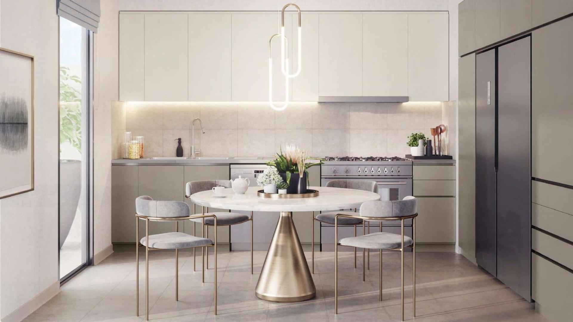 Modern living room in Expo Golf Villas Phase 4, Emaar South, Dubai South community