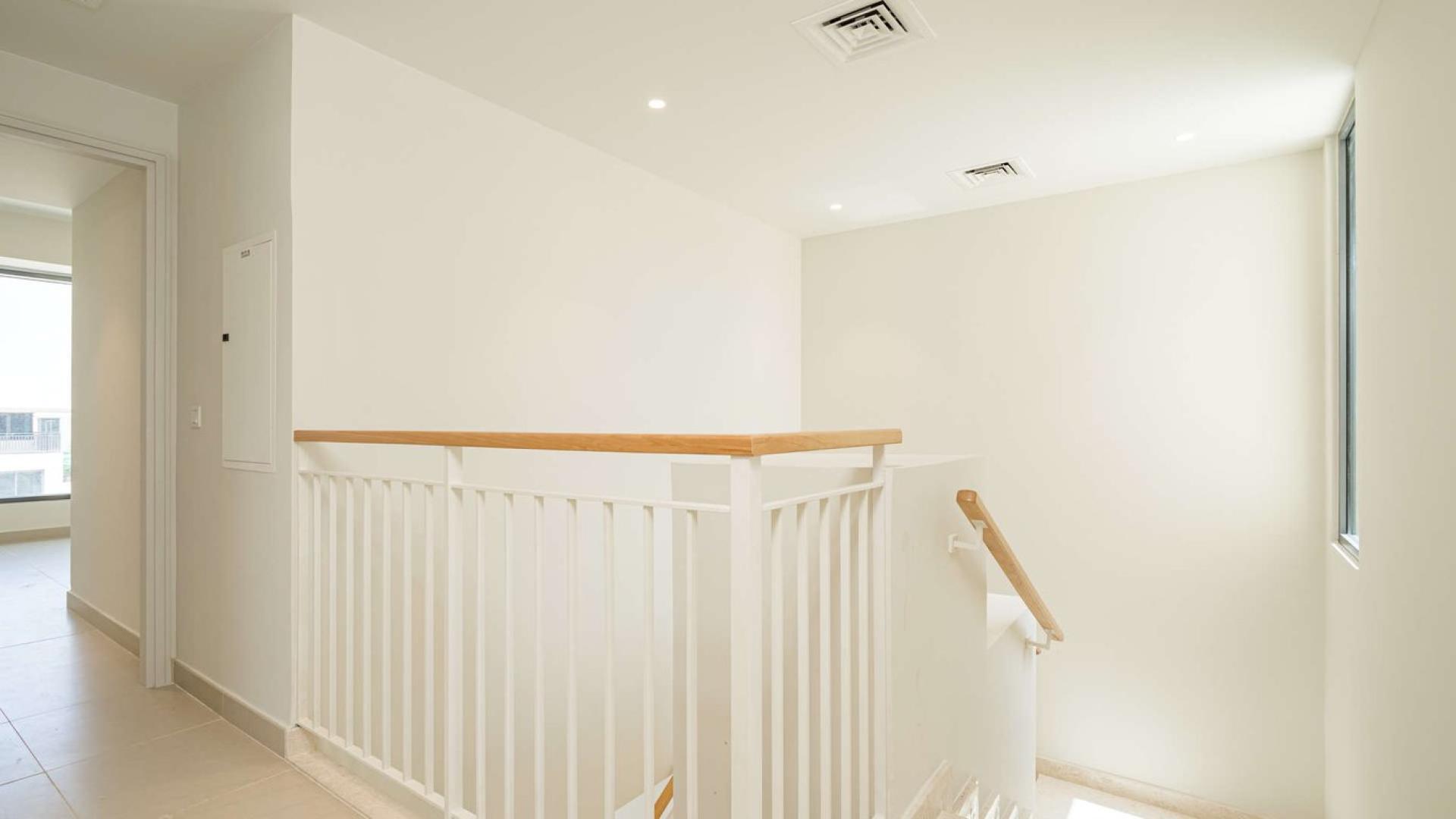 Bright staircase in five-bedroom villa, Maple at Dubai Hills Estate, for sale