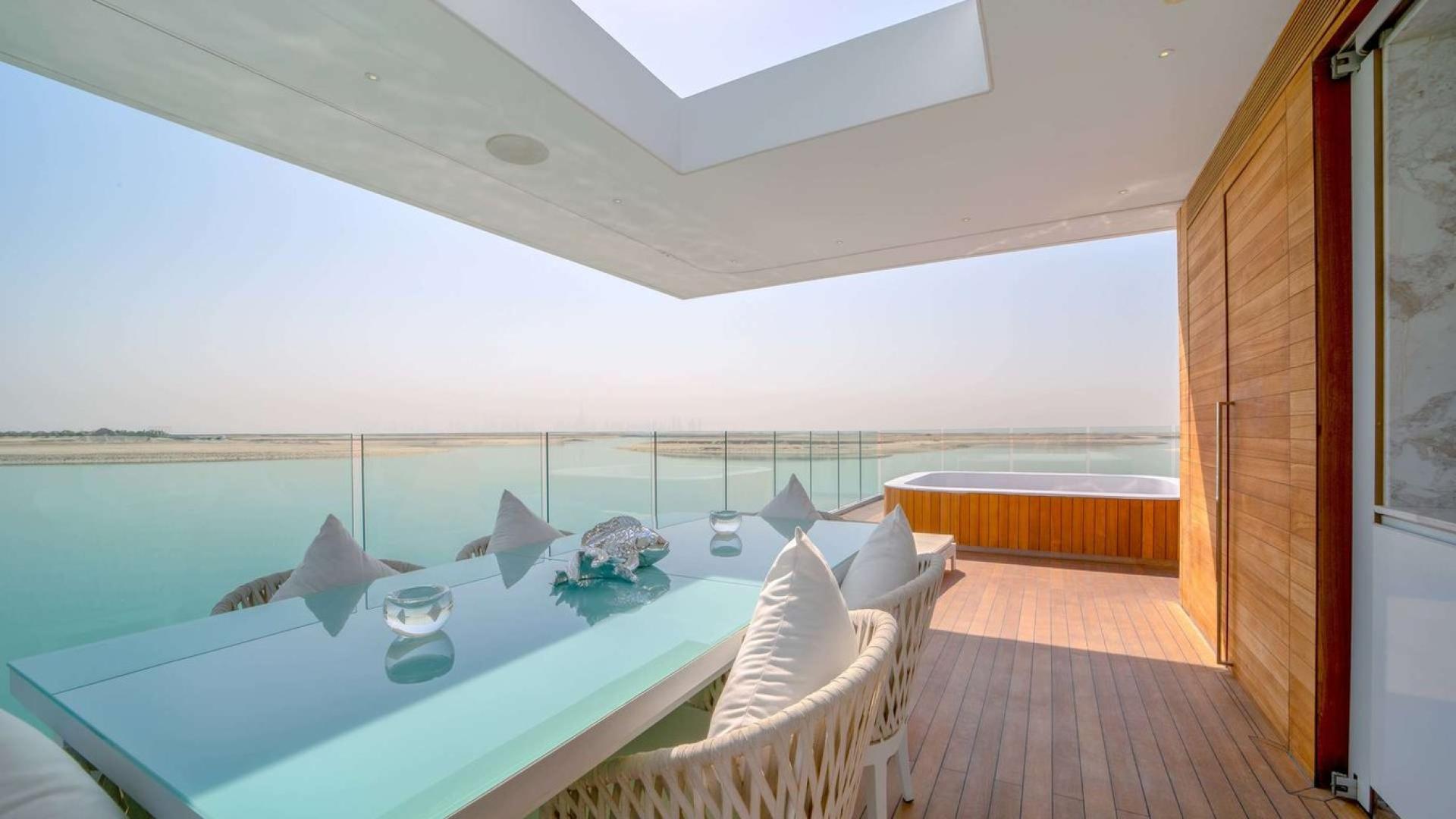 N/A,Luxury Floating Seahorse Villa terrace with sea view, The World Islands, Dubai