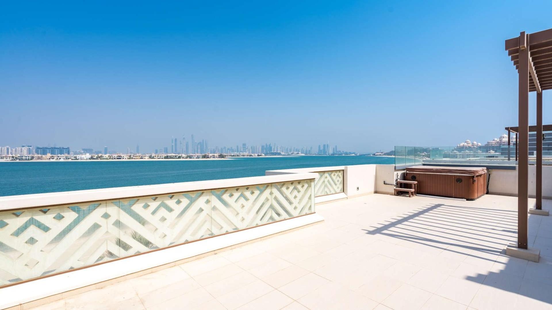 Balqis Residences villa exterior at Kingdom of Sheba, Palm Jumeirah, Dubai, for sale