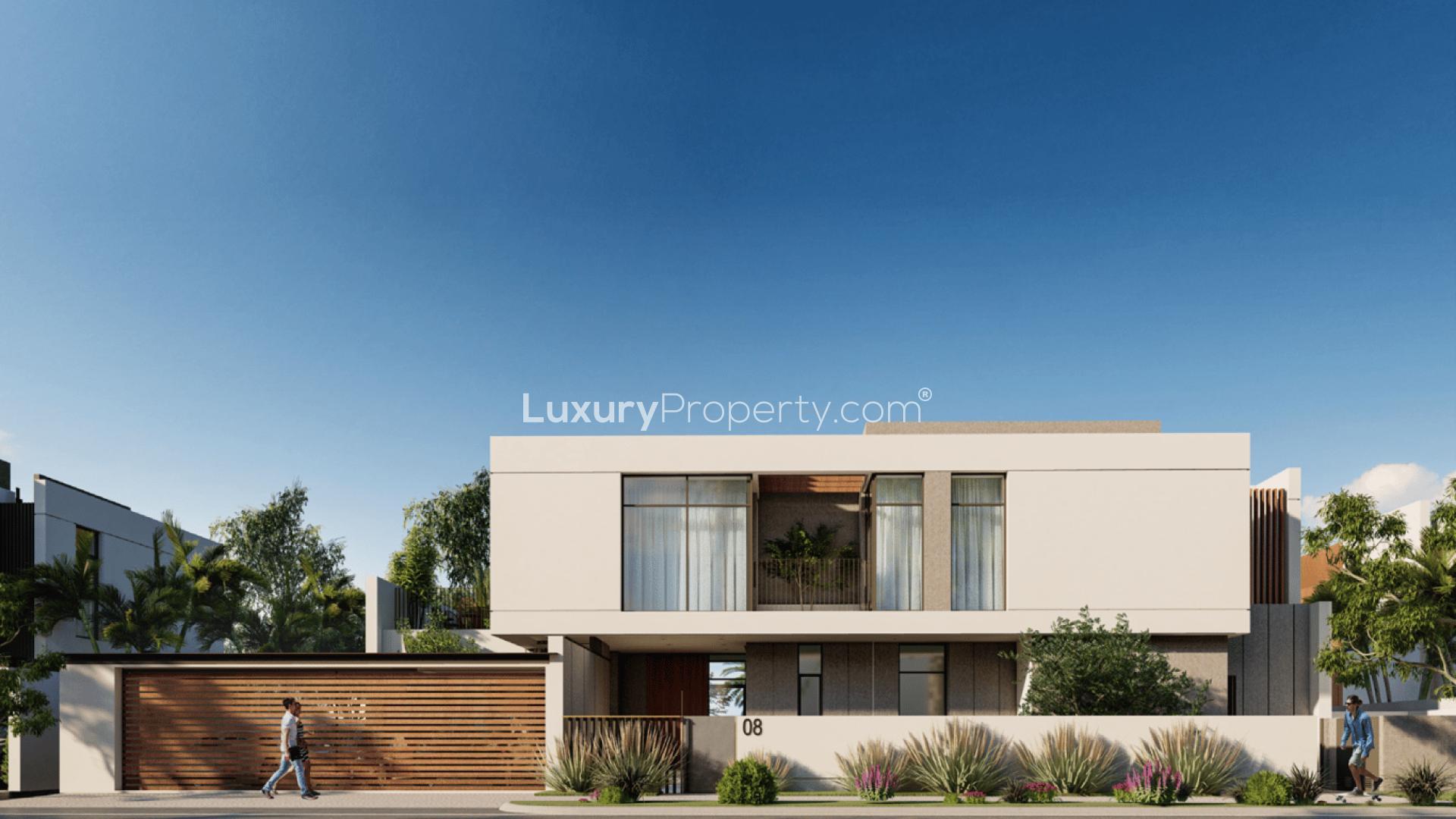 Modern villa exterior in Tilal Al Furjan, Al Furjan District, for sale