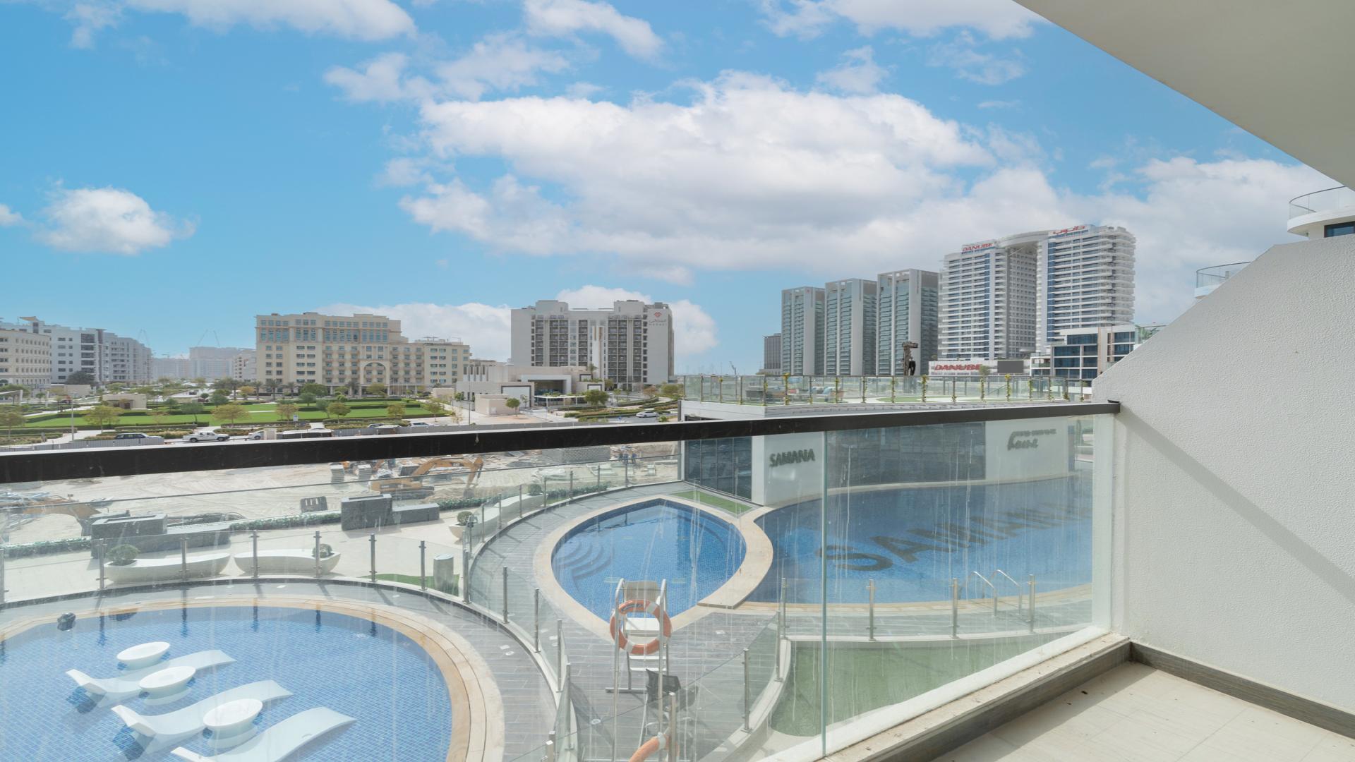 Brand new studio apartment with large windows, Arjan Samana Park Views, available for rent