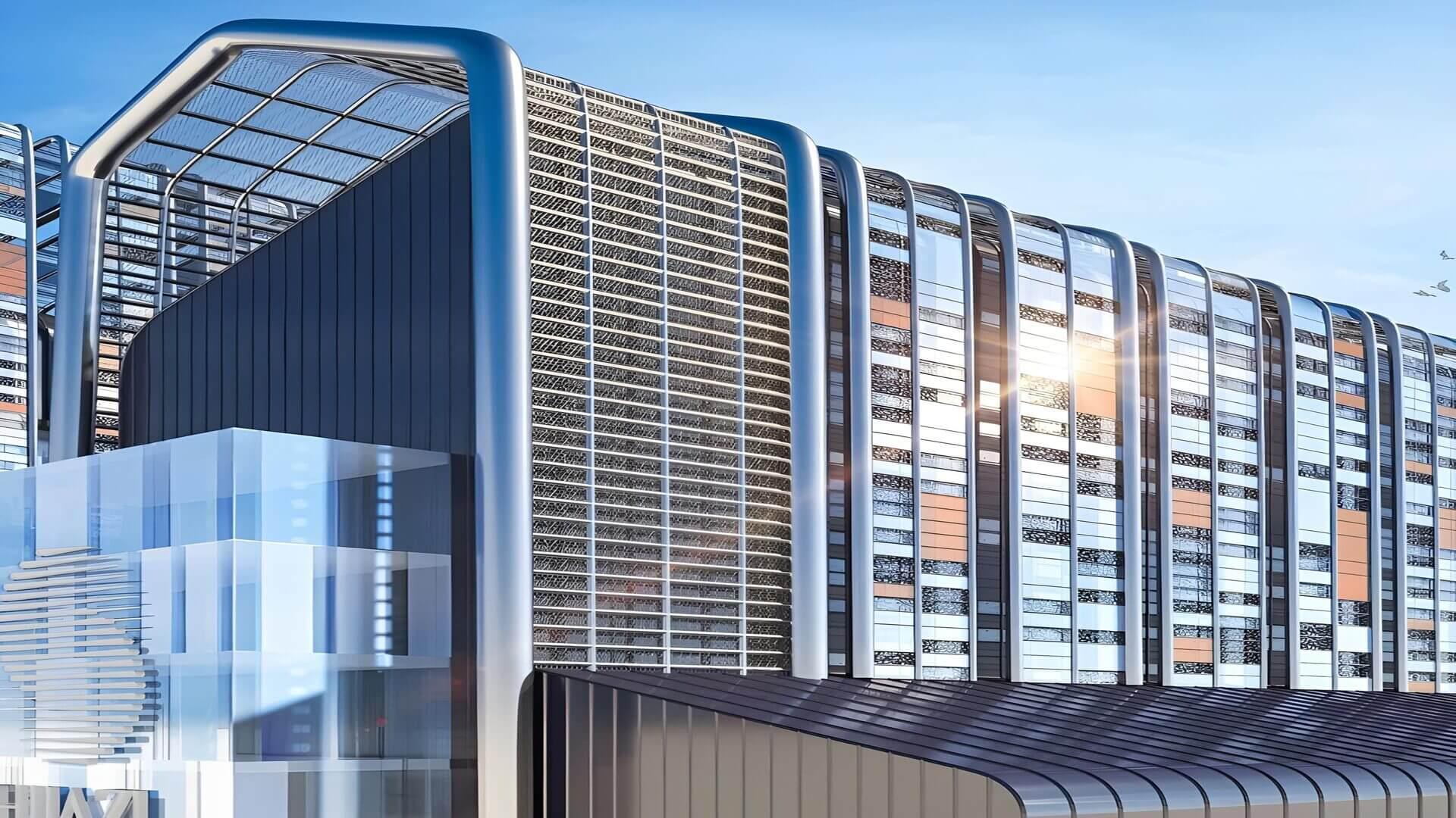 Skyhills Residences luxury apartment towers in Dubai Science Park for sale