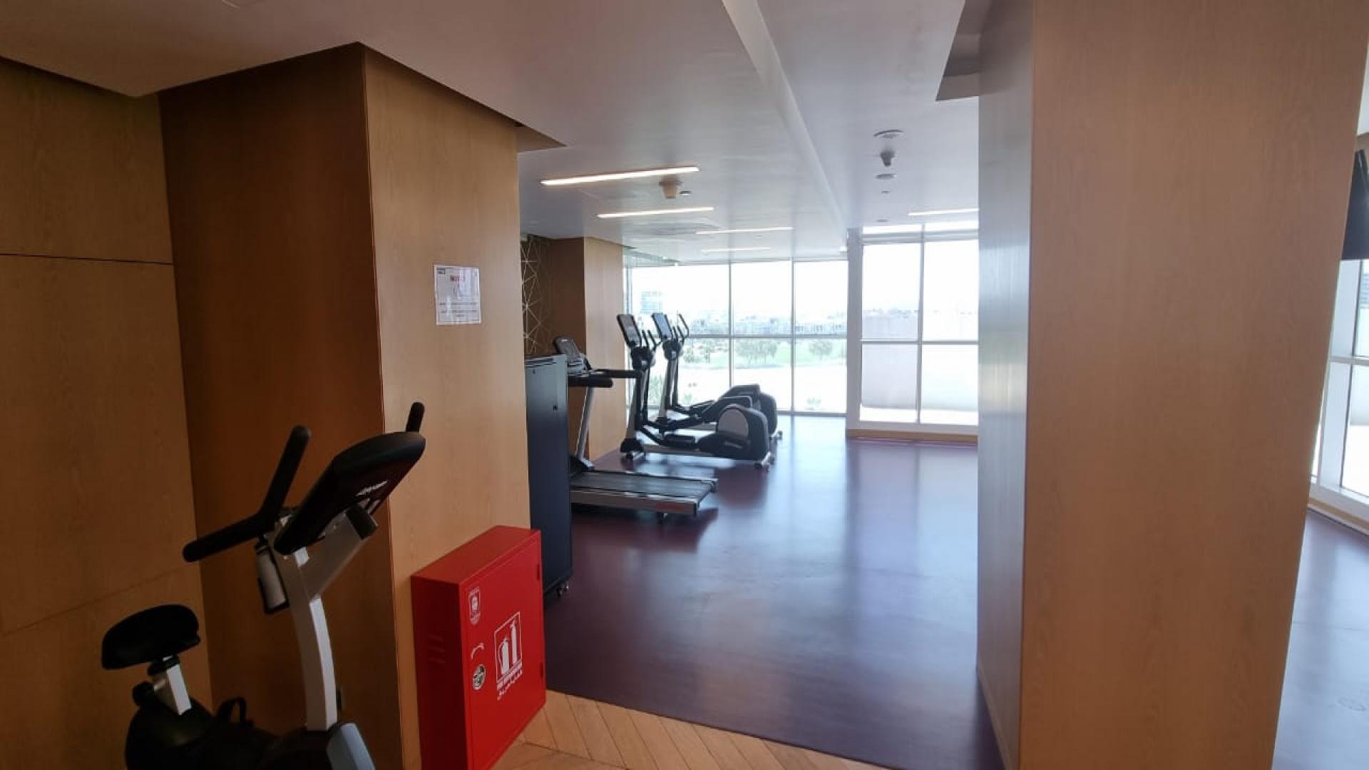 Outdoor pool area at Artesia, Damac Hills studio apartment for sale, LP35515