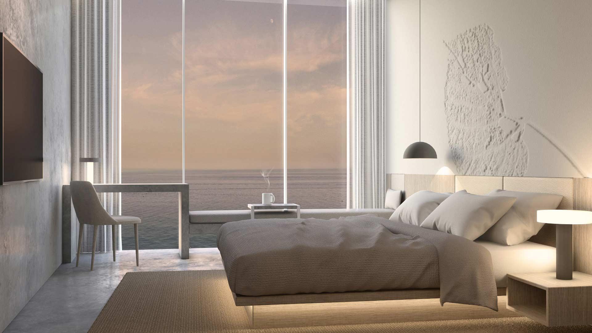 Ciel Tower in Dubai Marina, stunning serviced residence for sale with ocean view