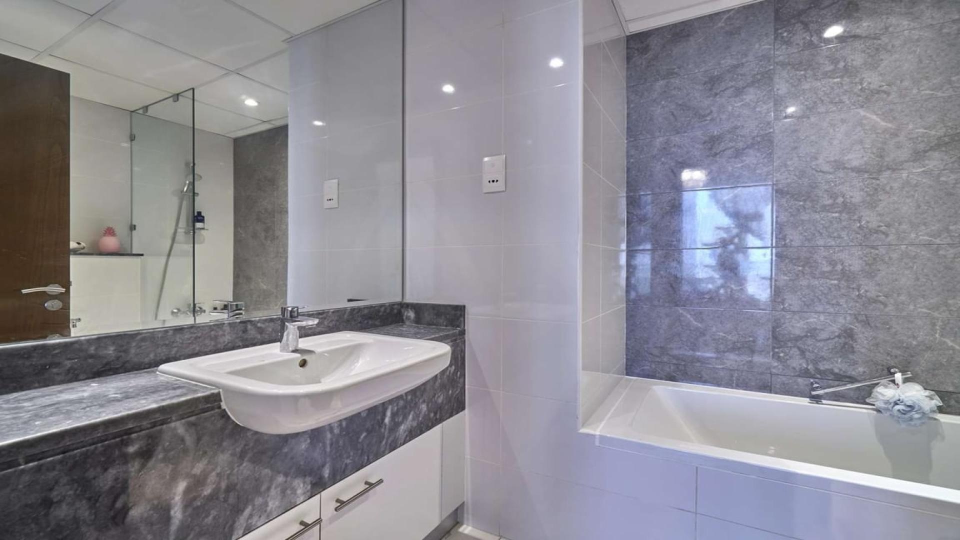 Luxurious dining area in one-bedroom apartment, Noora Tower, Al Habtoor City, Business Bay