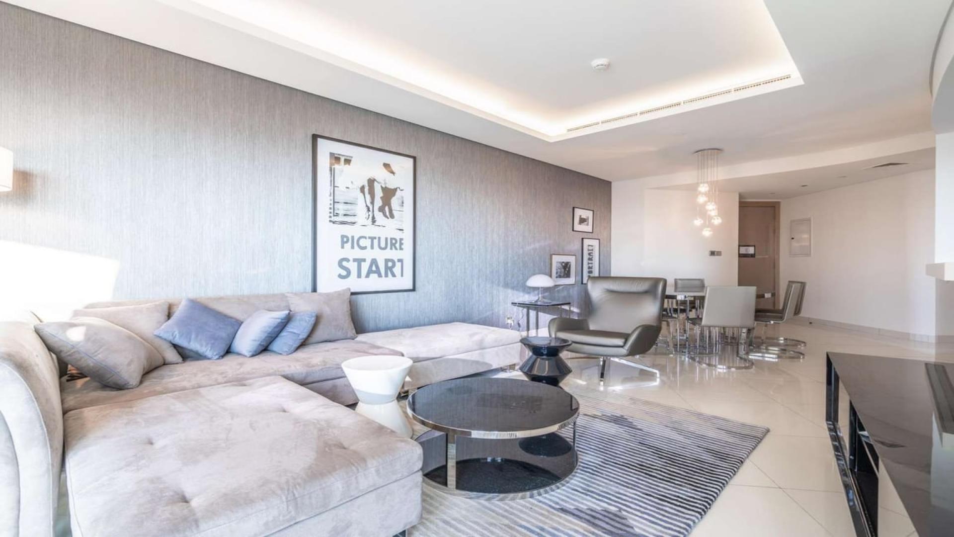 Furnished bedroom in 1-BR apartment, DAMAC Towers by Paramount, Business Bay, for rent