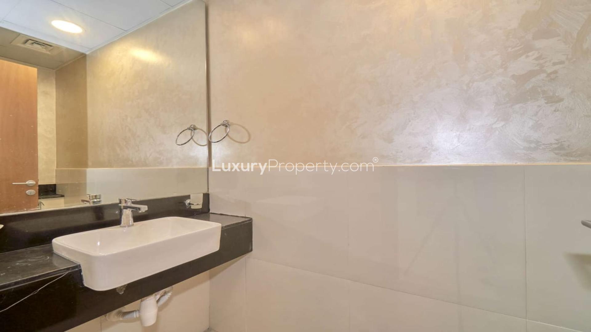 Cosy 1-bedroom apartment interior with city view at Millennium Binghatti Residences, Business Bay