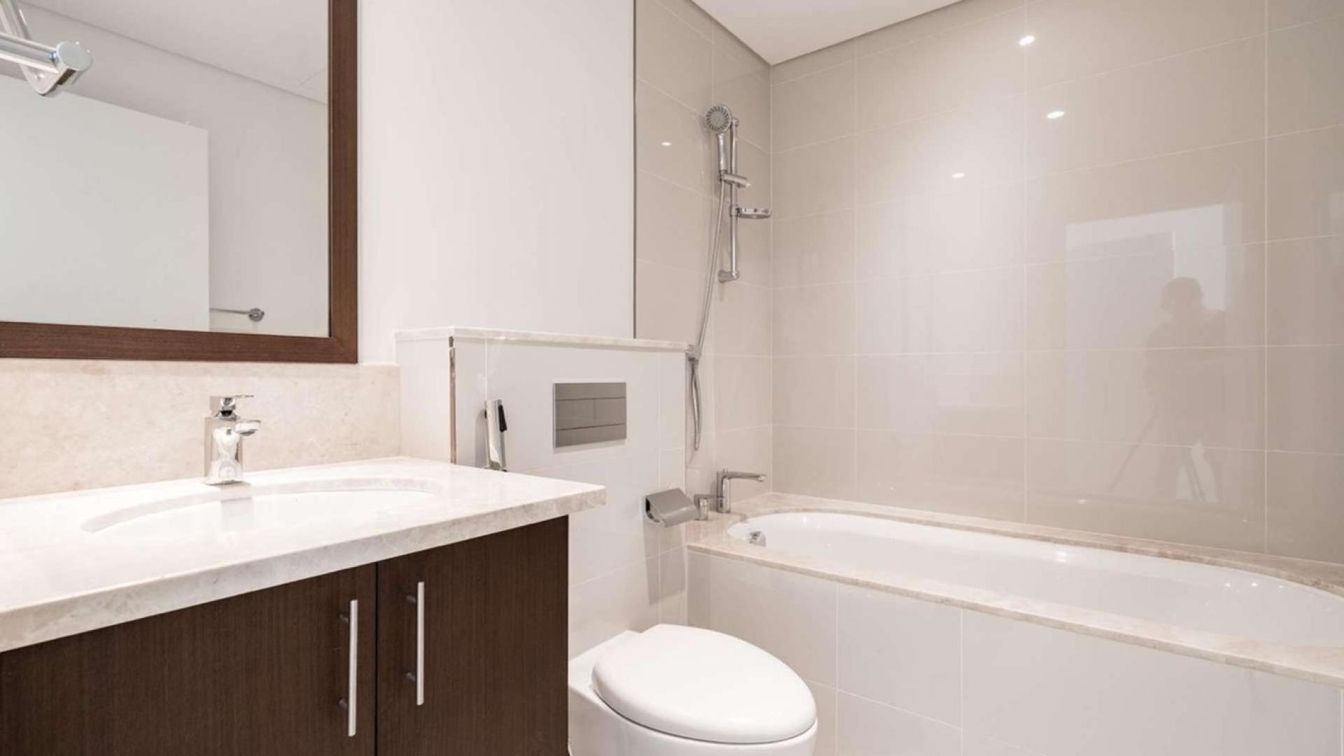 High floor apartment living room with sofas in BLVD Crescent, Downtown Dubai