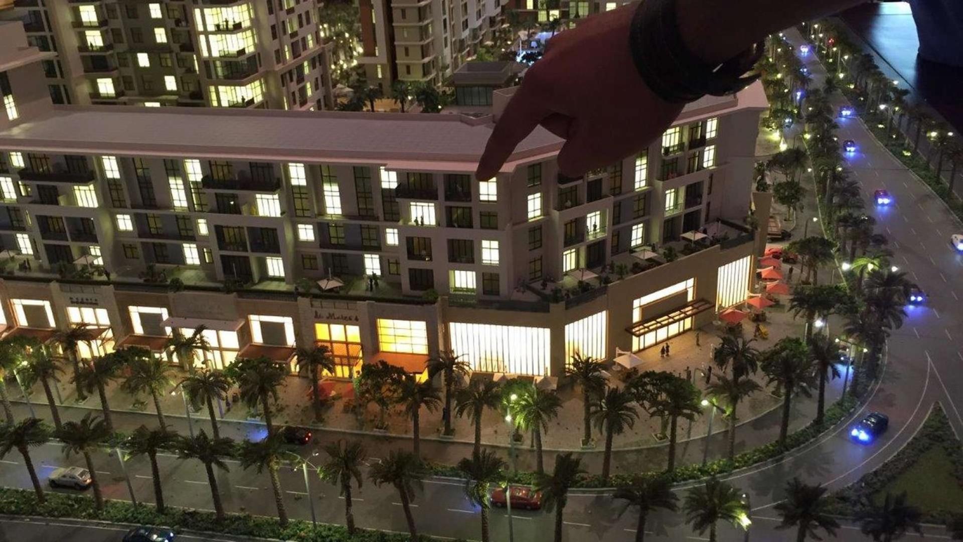 Stylish Warda Apartments exterior in Dubai Town Square, one-bedroom for sale