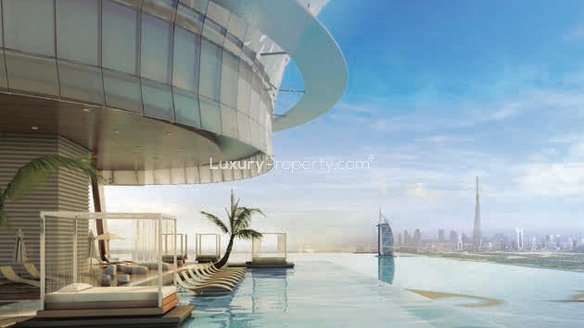 1 Bedroom apartment in The Palm Tower, elegant interior with stunning Palm Jumeirah views