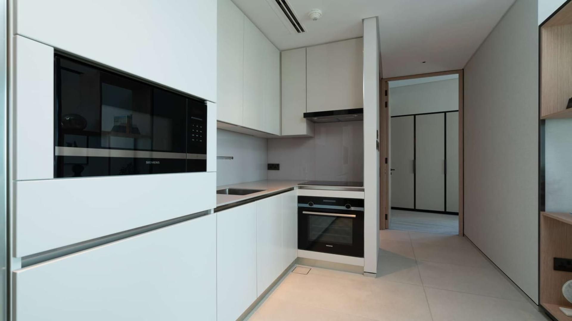 Aerial view of Jumeirah Beach Residence skyline near The Address Jumeirah Resort and Spa