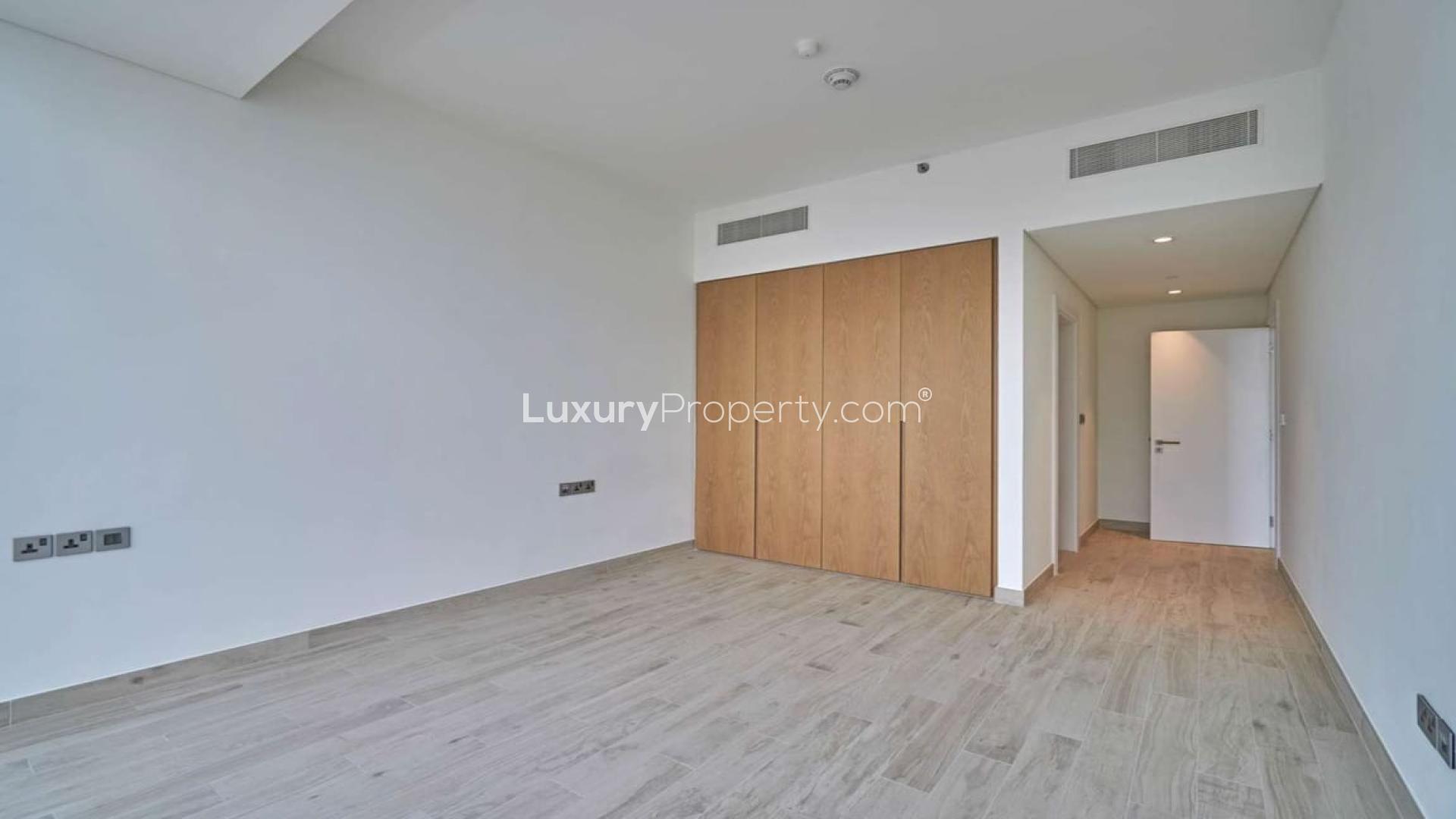 N/A,Empty bedroom with wooden closet in Serenia Residences, Palm Jumeirah apartment for sale