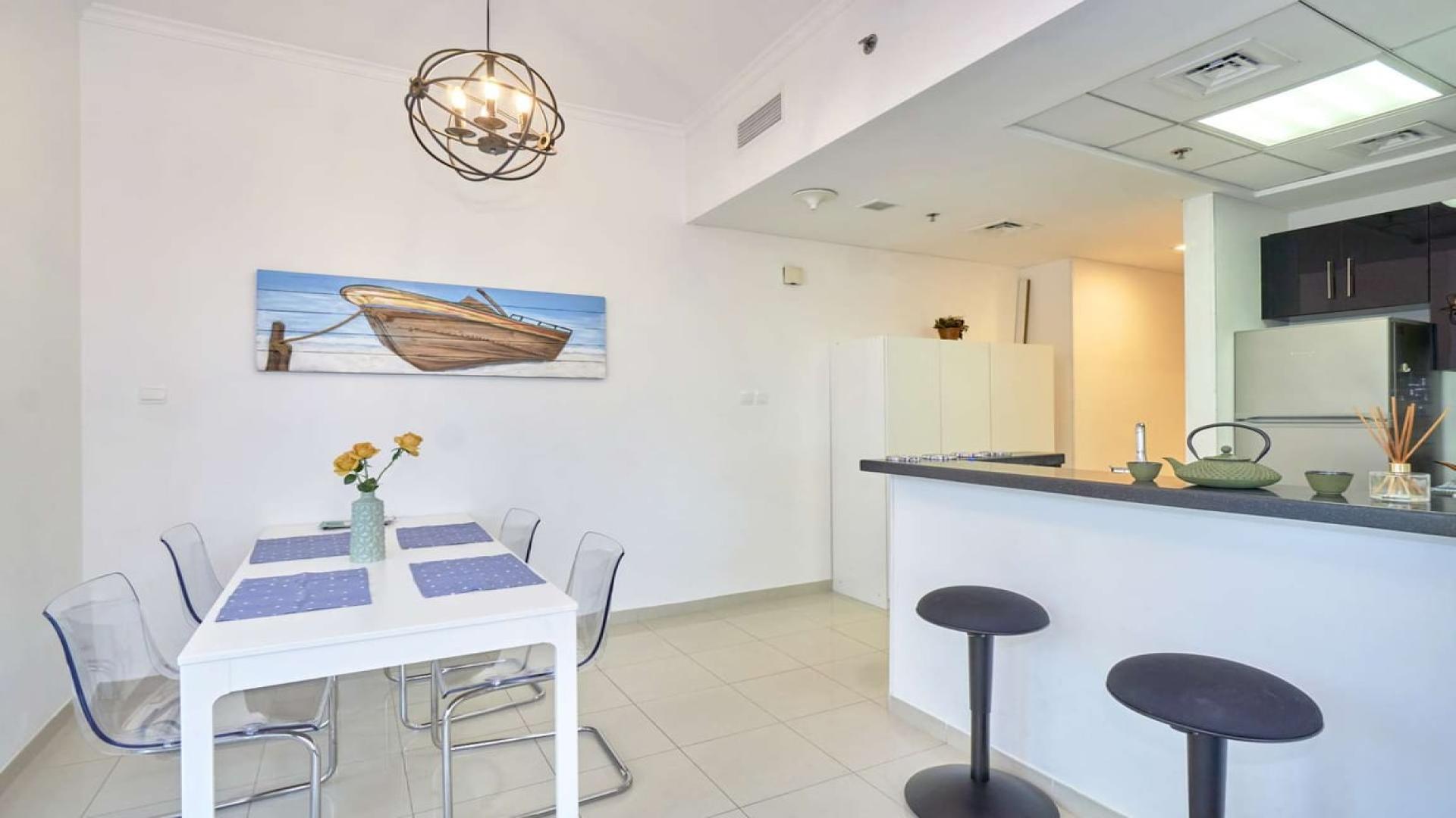 View from Botanica Tower apartment in Dubai Marina overlooking cityscape and waterfront