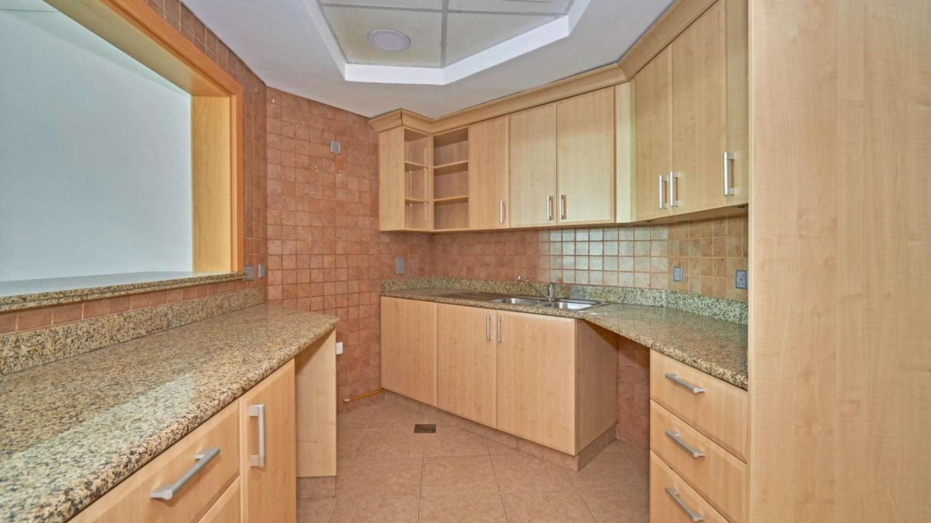 Sea view from vacant one-bed apartment in Shoreline, Palm Jumeirah