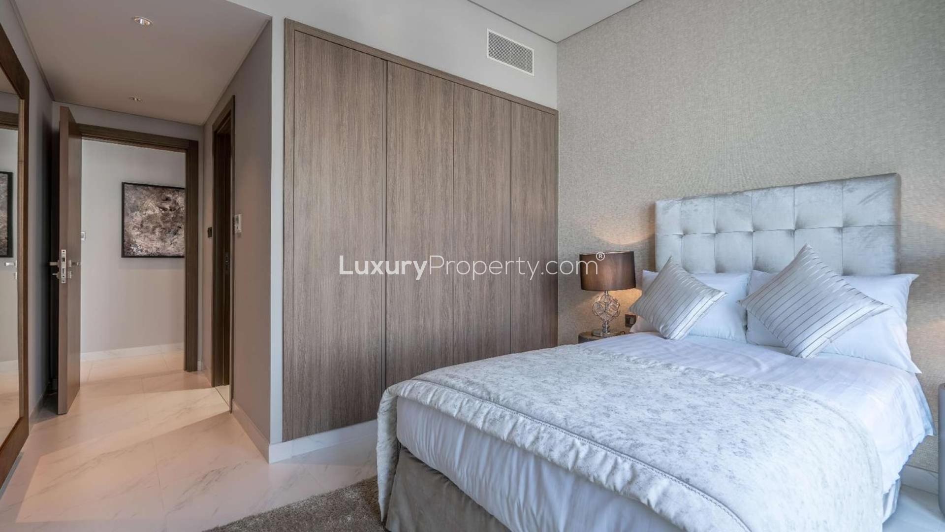 Luxury one-bedroom apartment interior in District One, Mohammed Bin Rashid City, for sale
