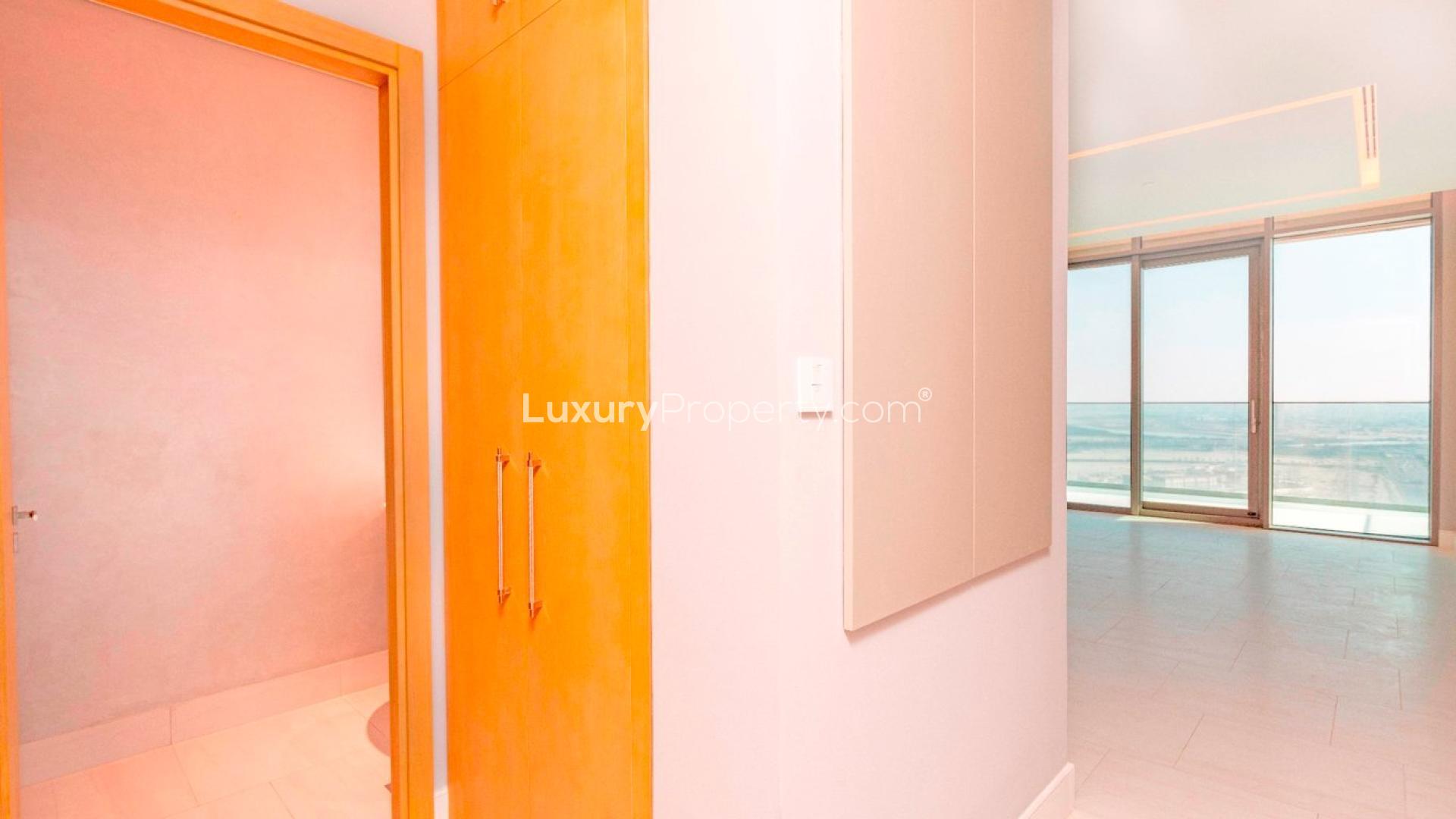 Luxurious living room in SLS Dubai apartment with Downtown views, Business Bay