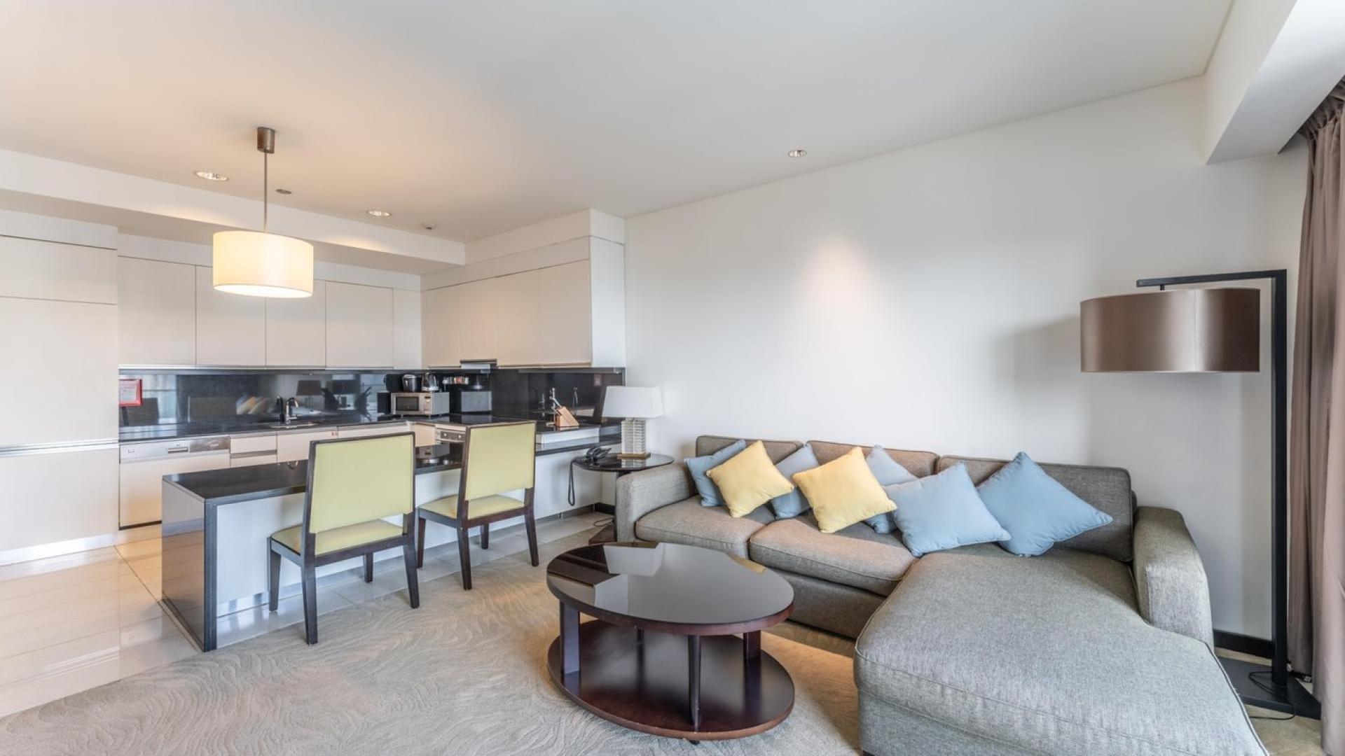 Aerial view of Dubai Marina skyline near The Address Dubai Marina apartment for sale