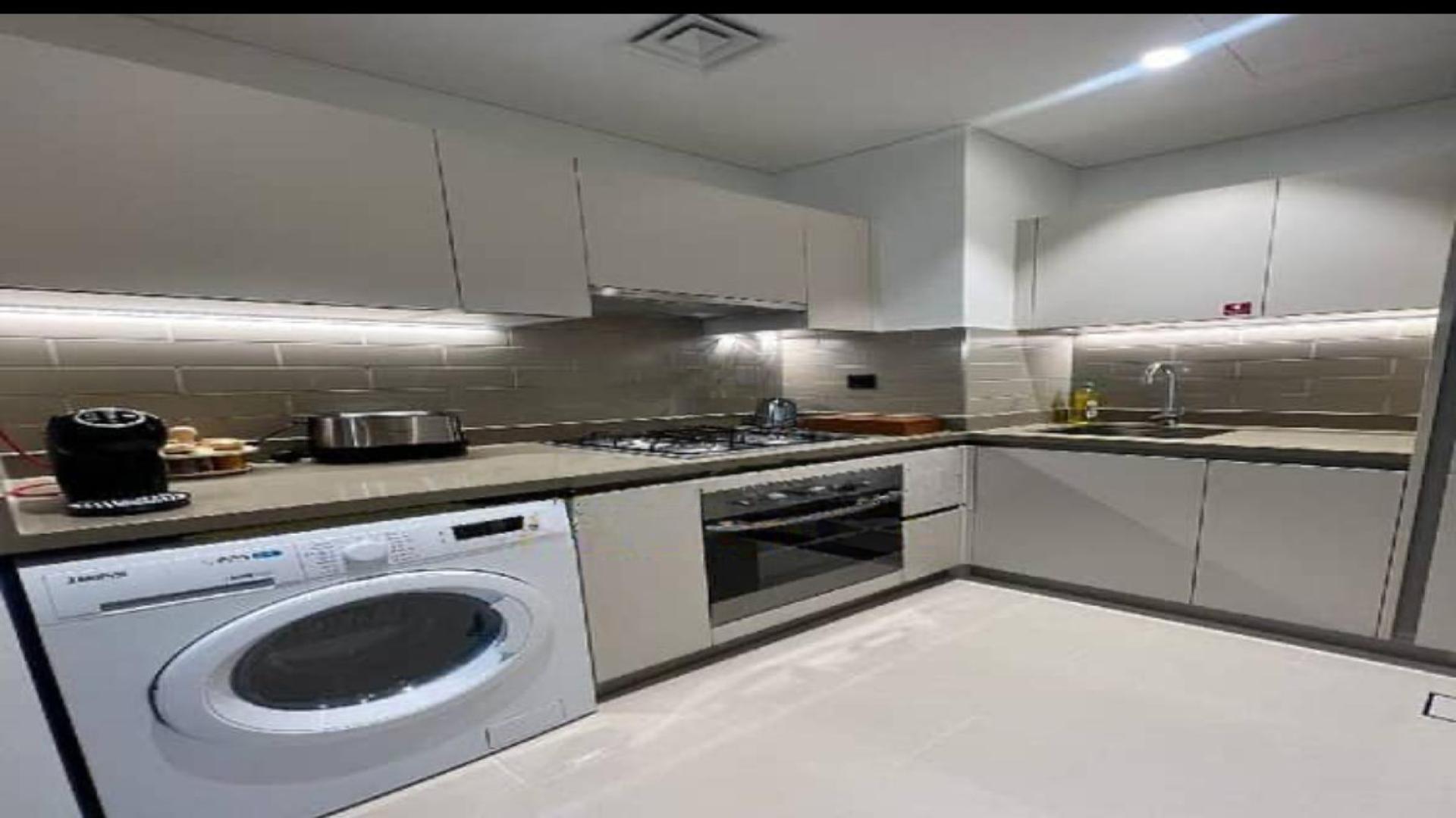 Outdoor pool area at Sobha Creek Vistas Tower B apartment, Sobha Hartland community