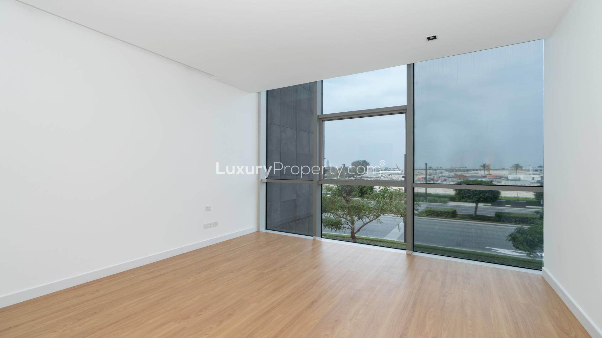 Modern open-plan kitchen and living area in City Walk apartment for rent, LP48641