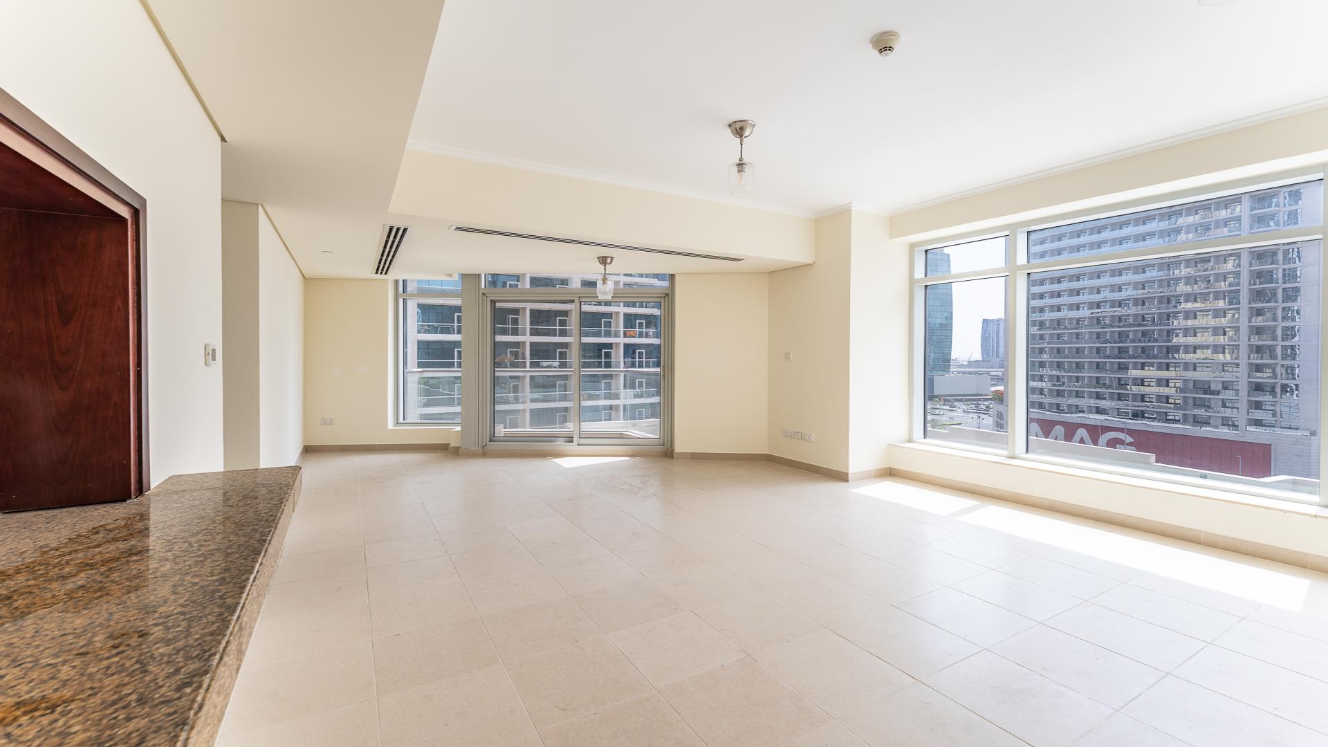 Spacious living area in Burj Views Tower C, Downtown Dubai apartment for rent