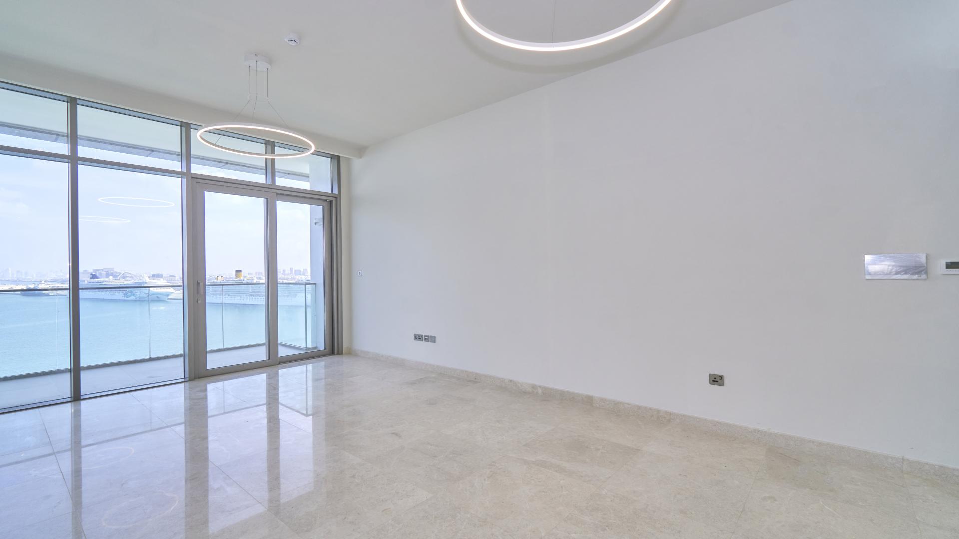 Sea view from modern furnished apartment in Anwa, Maritime City. Ideal for rent