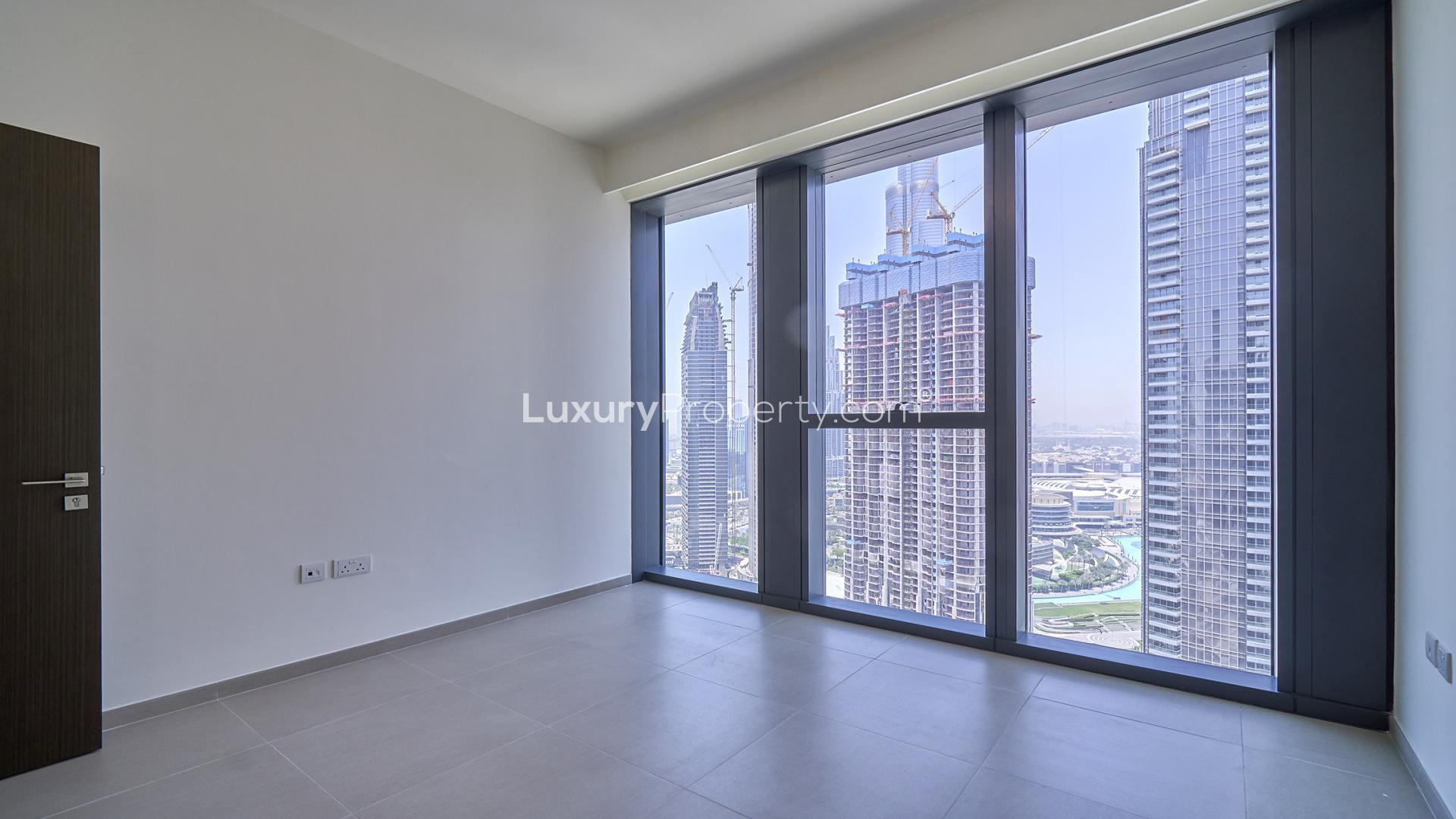 BLVD Heights towers in Downtown Dubai, showcasing luxury residential apartments for rent