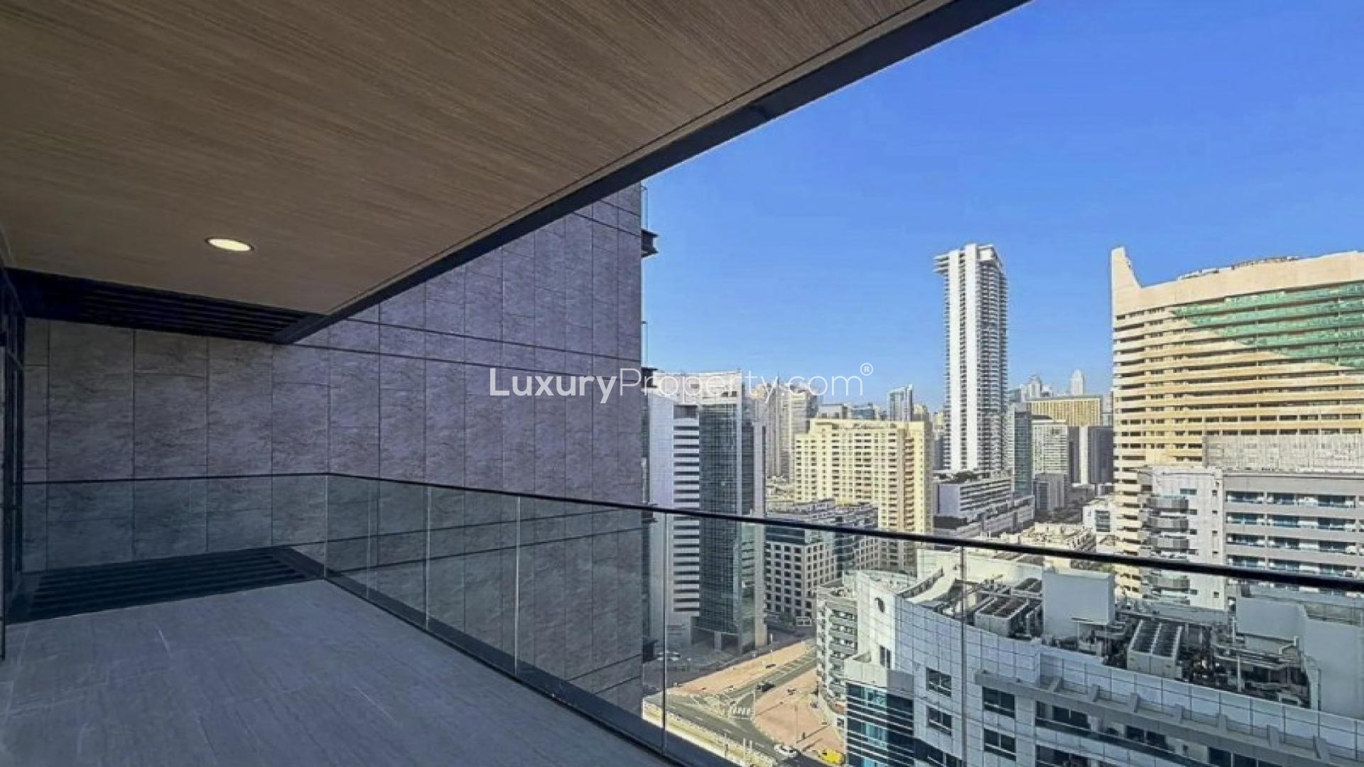 Modern one-bedroom apartment in Marina Living, Dubai Marina with stunning city views
