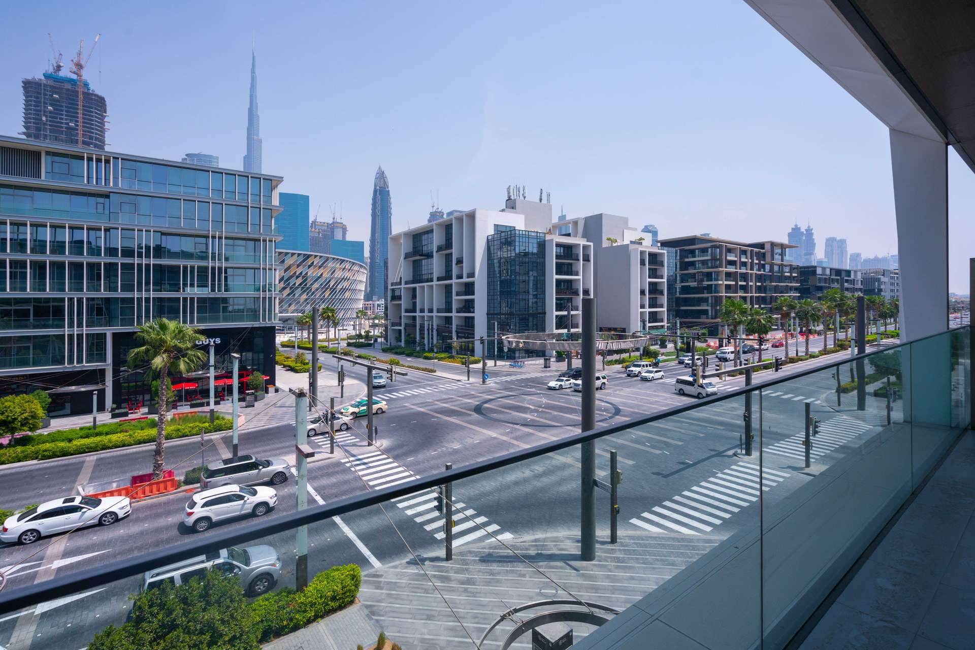 Contemporary kitchen and dining area in 1-bedroom apartment, City Walk, Dubai, Building 8