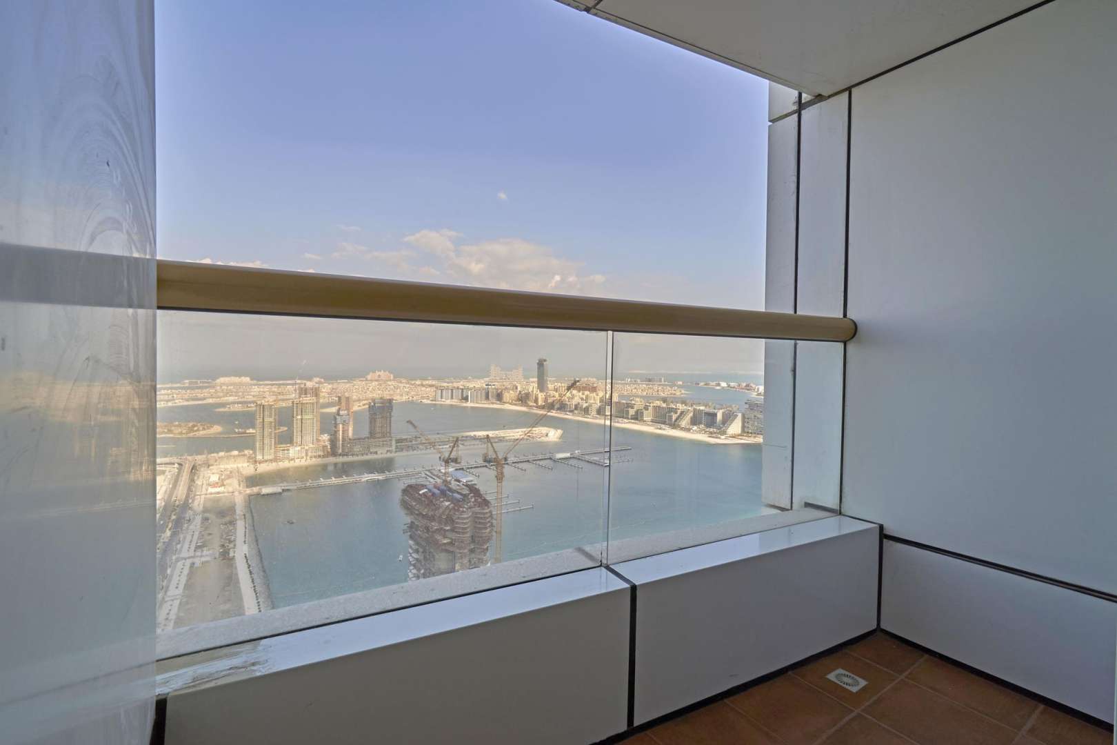 Stunning sea view from luxury one-bedroom apartment in Elite Residence, Dubai Marina